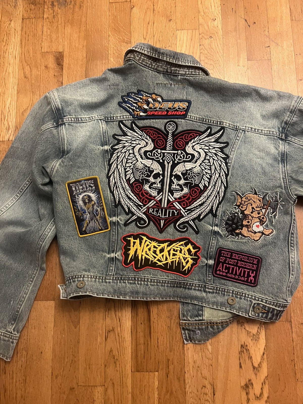 Deus Ex Machina Deus Ex Machina denim jacket size s patches Size US S / EU 44-46 / 1 - 4 Thumbnail