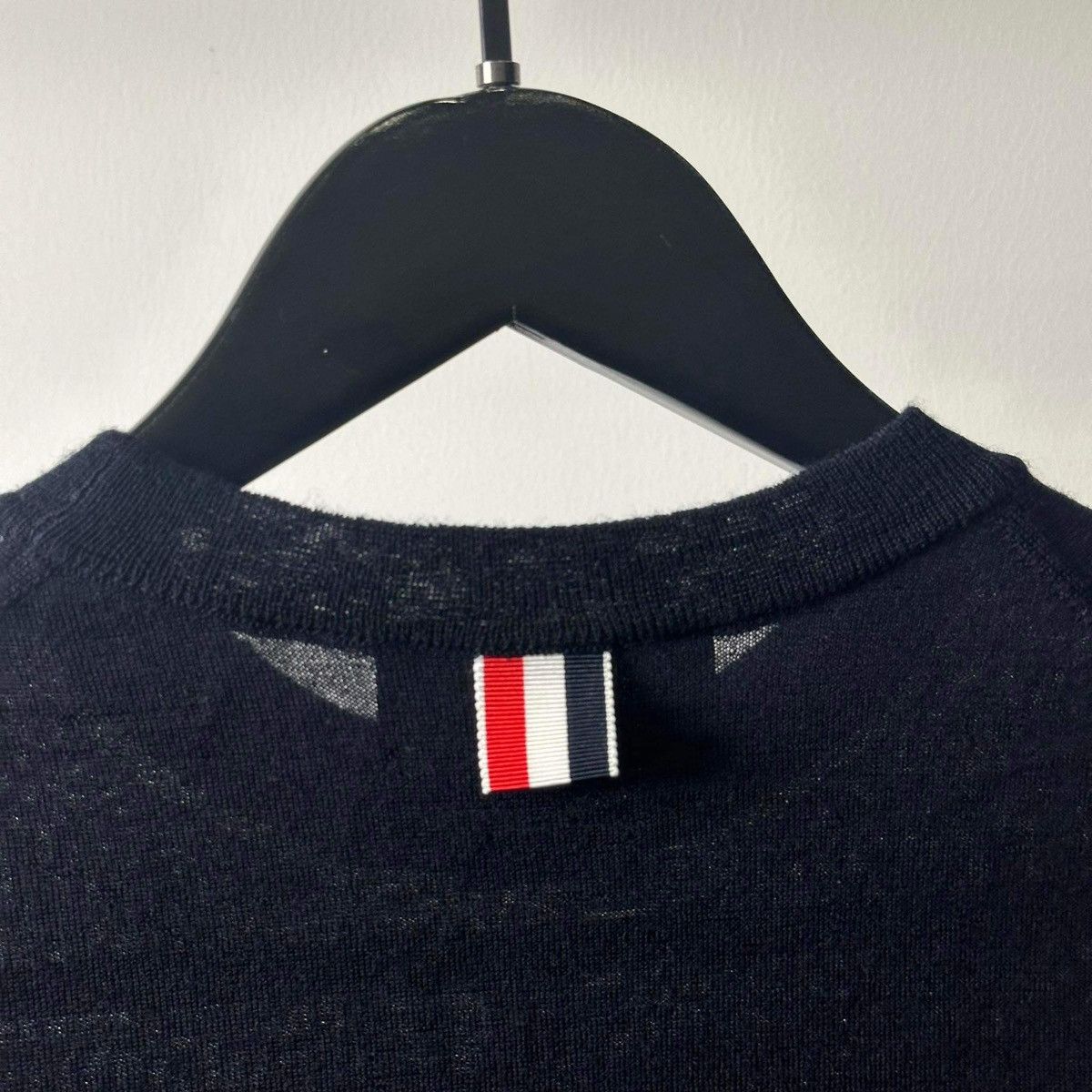 Thom Browne THOM BROWNE 4BAR NAVY WOOL KNITED Size XS / US 0-2 / IT 36-38 - 11 Thumbnail