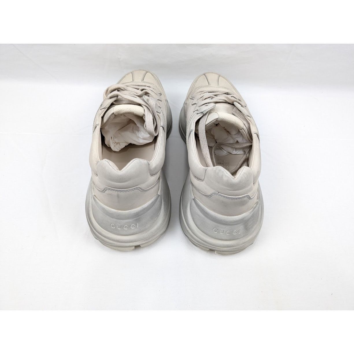 Gucci o1rshd1 Q:2 / Miro Soft Sneakers in Ivoire Size US 11.5 / EU 44-45 - 20 Thumbnail