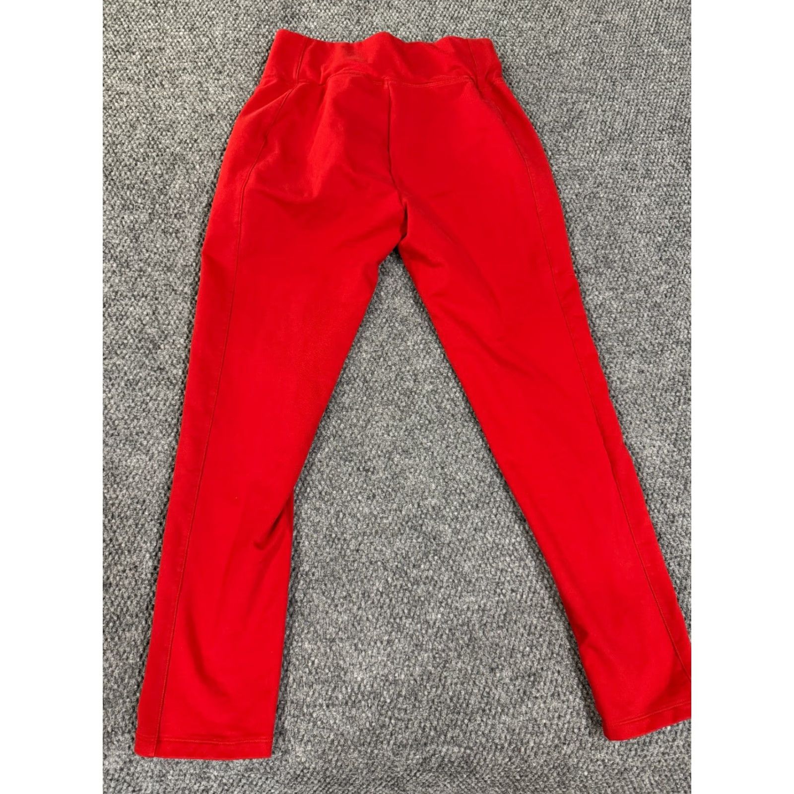 Ralph Lauren Lauren Ralph Lauren Leggings Womens Medium Red Logo Athletic Pants Pull On Ankle Stretch Breathable Elastic Waist Size 32" / US 10 / IT 46 - 7 Thumbnail