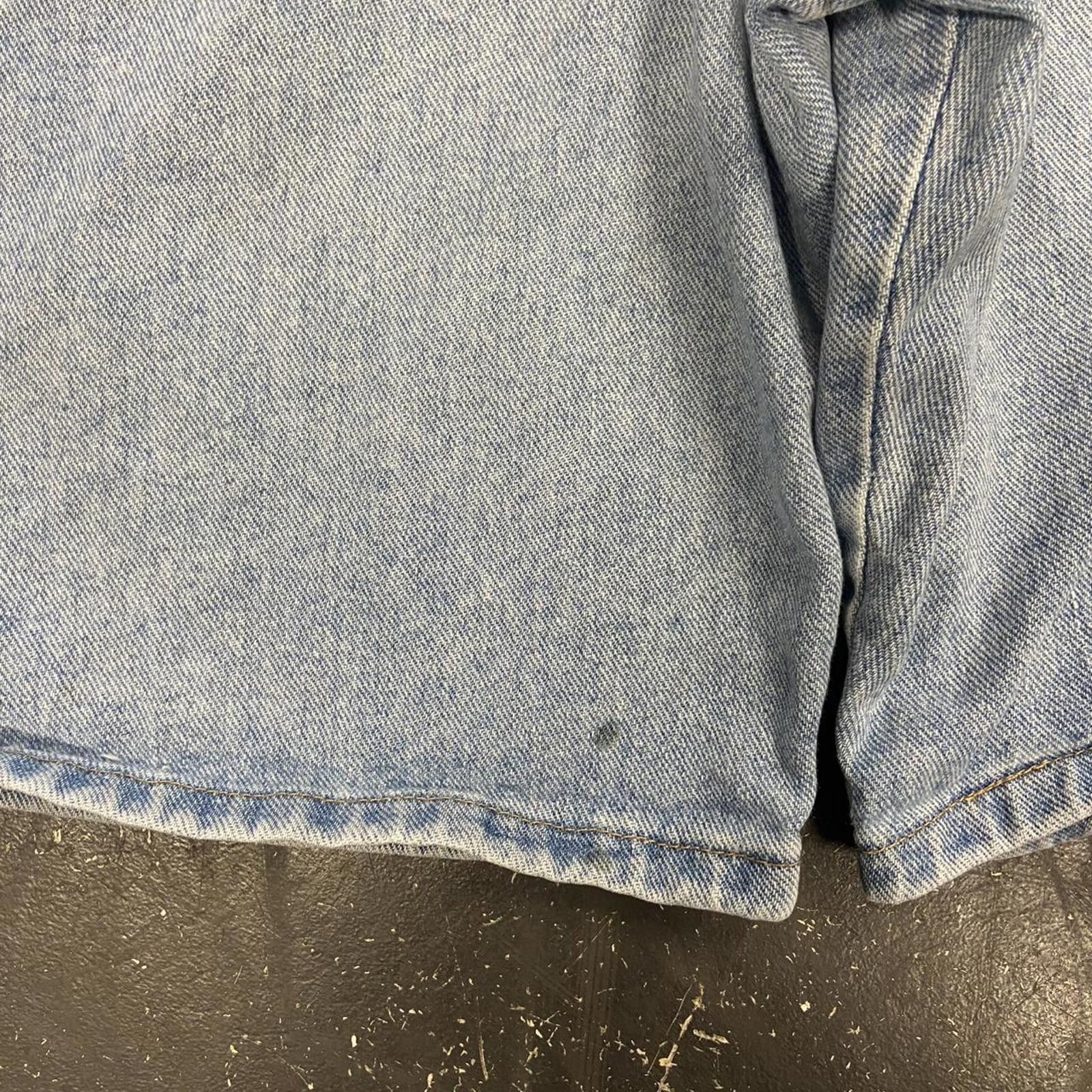 Vintage × Wrangler Vintage Light Wash Wrangler Jorts Size US 38 / EU 54 - 4 Thumbnail