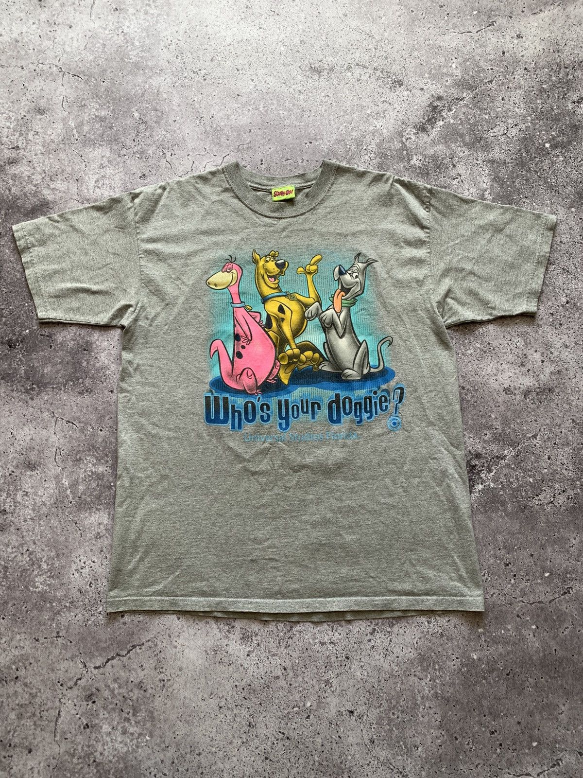 🔥VINTAGE SCOOBY DOO “WHO IS YOUR DOGGIE” 00’s T-SHIRT