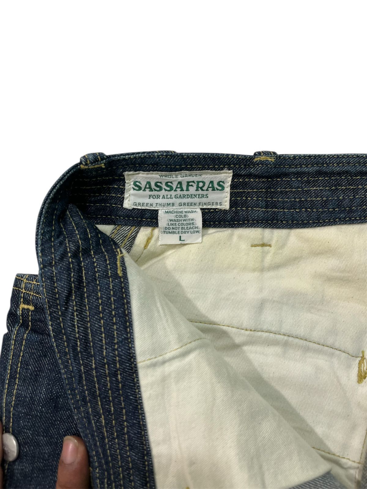 Sassafras Sassafras Fall Leaf Gardener Denim Size US 34 / EU 50 - 6 Thumbnail