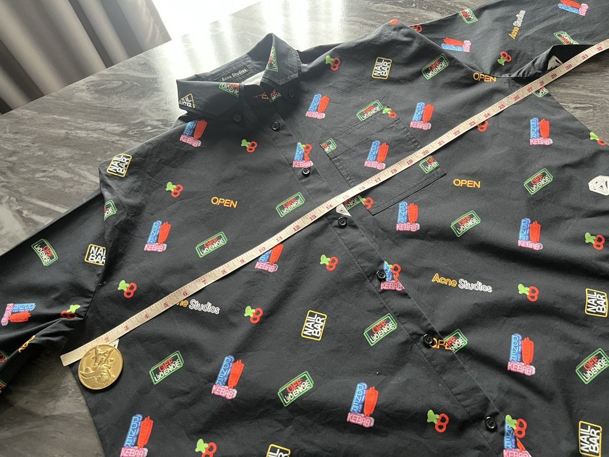 Acne Studios Acne Studios : Neon Label All Over Printed Size US M / EU 48-50 / 2 - 11 Thumbnail
