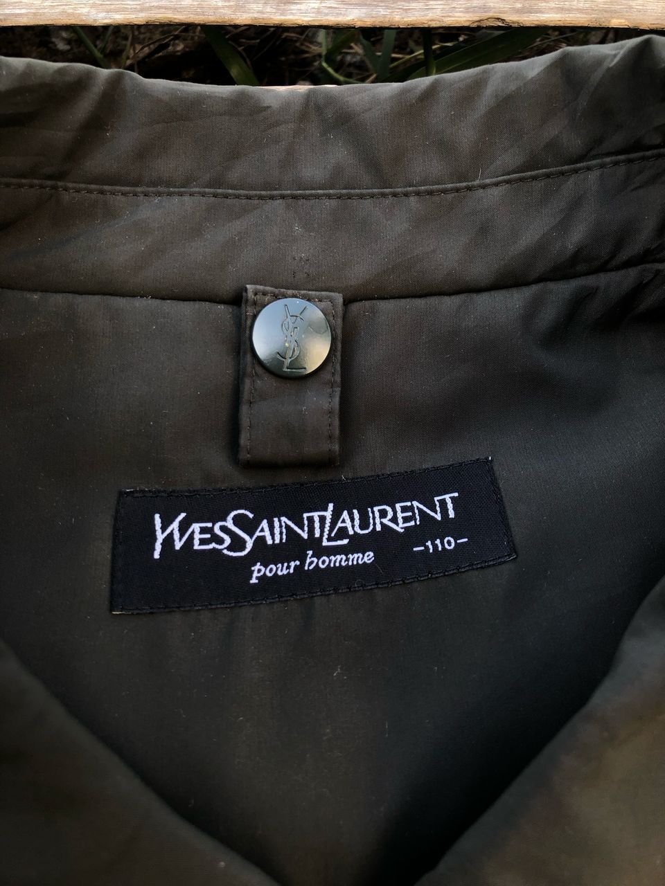 Vintage × Yves Saint Laurent Vintage 90s YSL Yves Saint Laurent Long Jacket Size US L / EU 52-54 / 3 - 3 Thumbnail