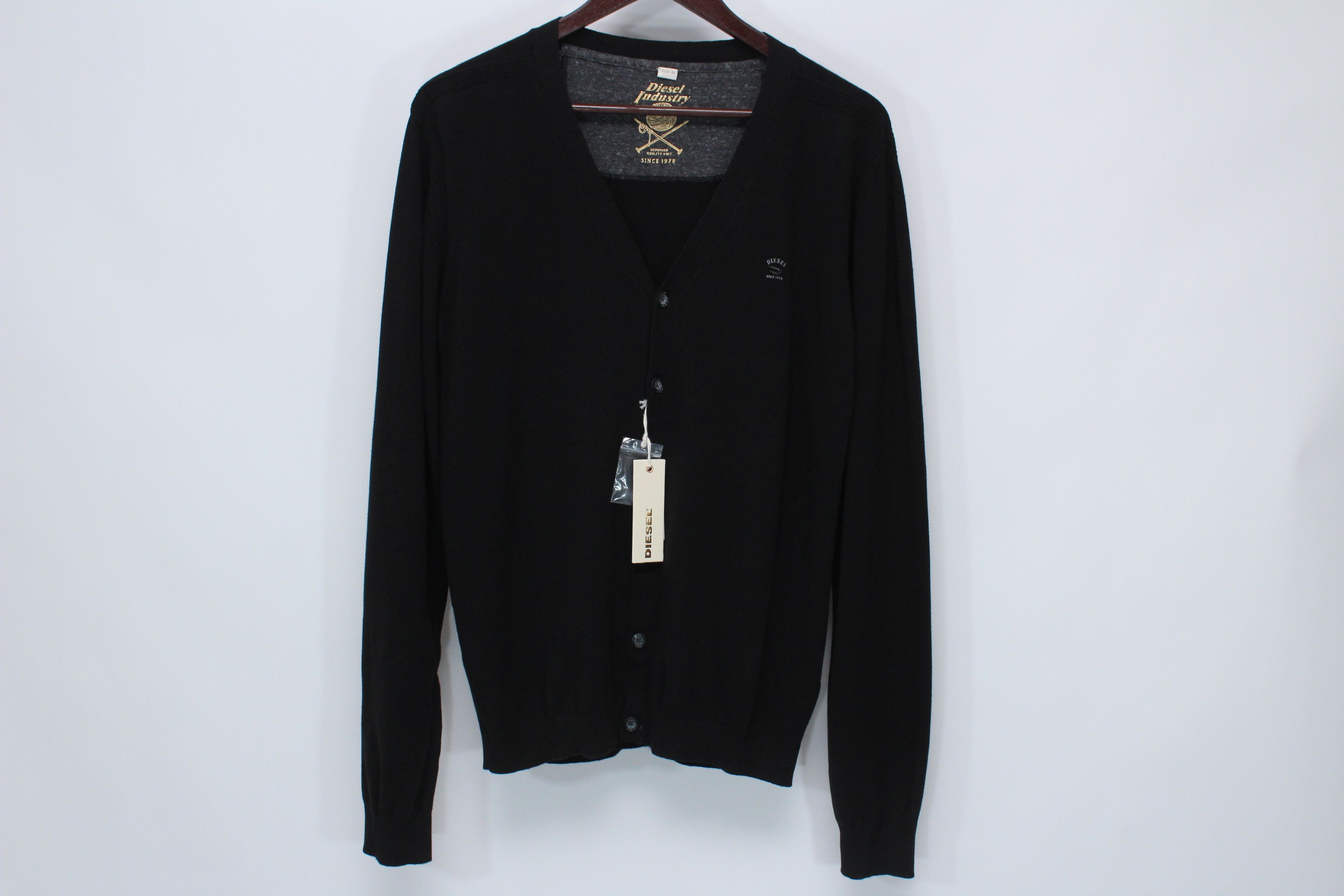Diesel Diesel Cardigan Sweater Mens Size XL Vintage Rare Hype Size US L / EU 52-54 / 3 - 2 Thumbnail