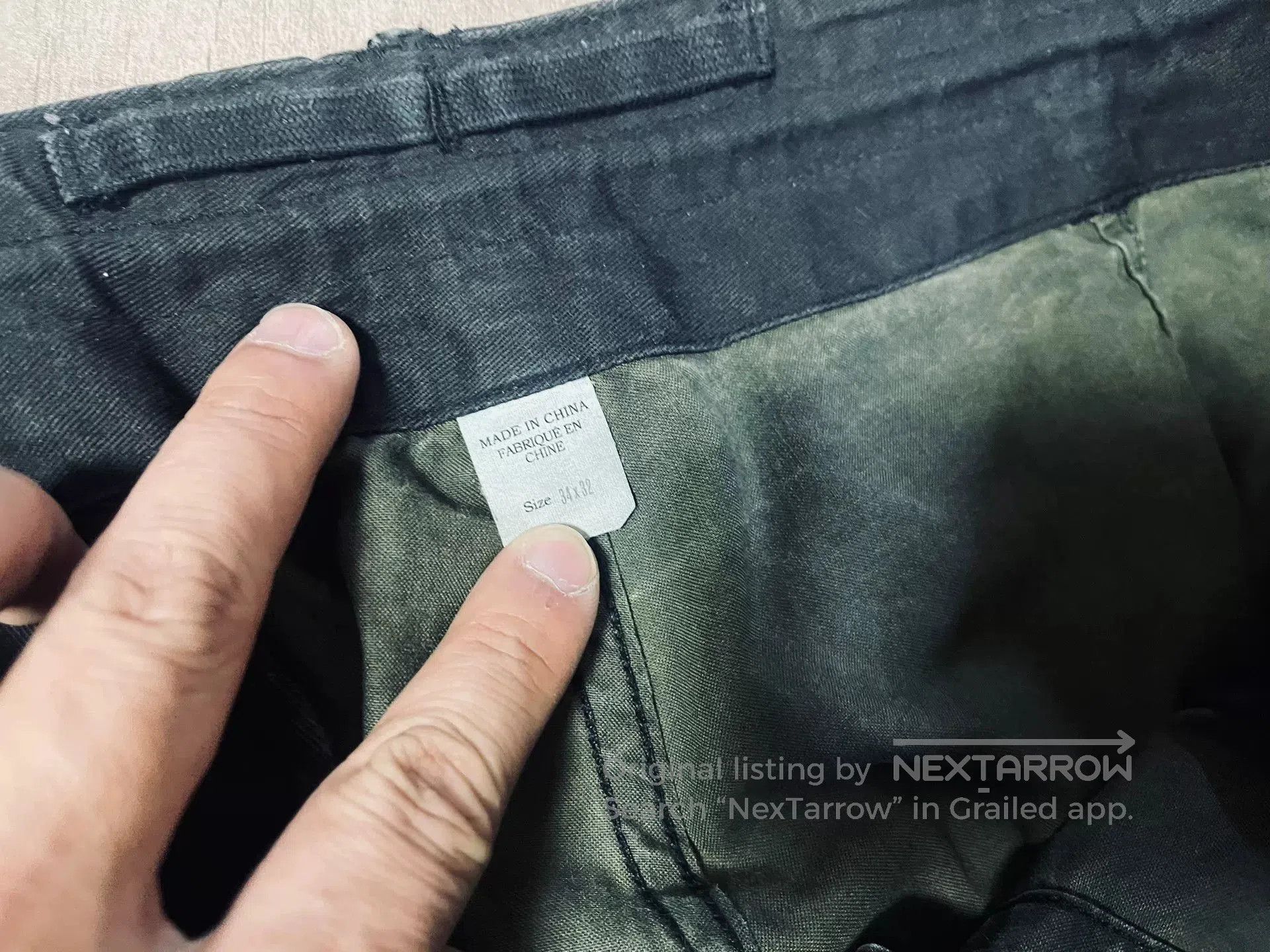 RRL Ralph Lauren RRL Dark Camouflage Casual Pants. Size US 34 / EU 50 - 4 Thumbnail