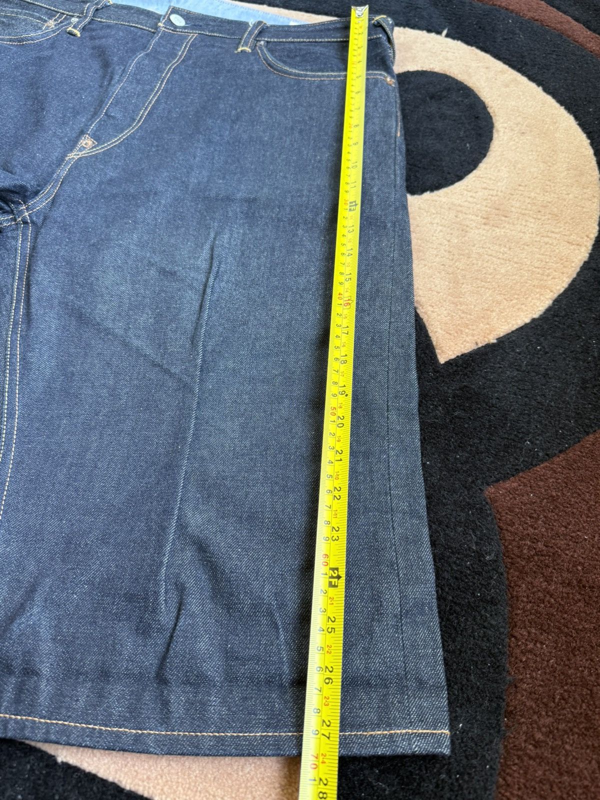 Evisu EVISU tiger in the mountains daicock denim shorts！size：38 Size US 38 / EU 54 - 15 Thumbnail