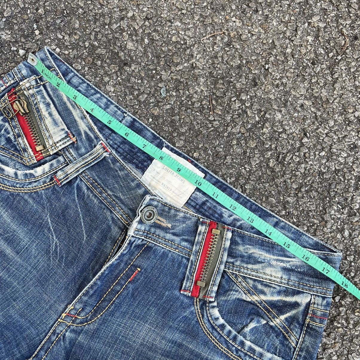 Hysteric Glamour Flared Lolita Jeans Clawmark Distressed Faded Denim Pants Size US 34 / EU 50 - 5 Thumbnail