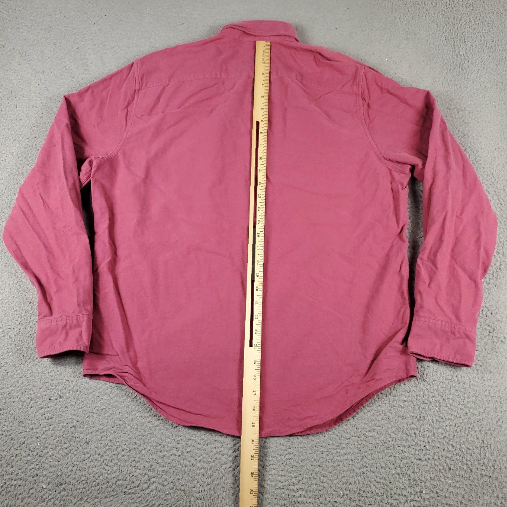 Abercrombie & Fitch Abercrombie & Fitch Button-Up Shirt Mens XL Pink Casual Long Sleeve Woven Classic Size US XL / EU 56 / 4 - 3 Thumbnail