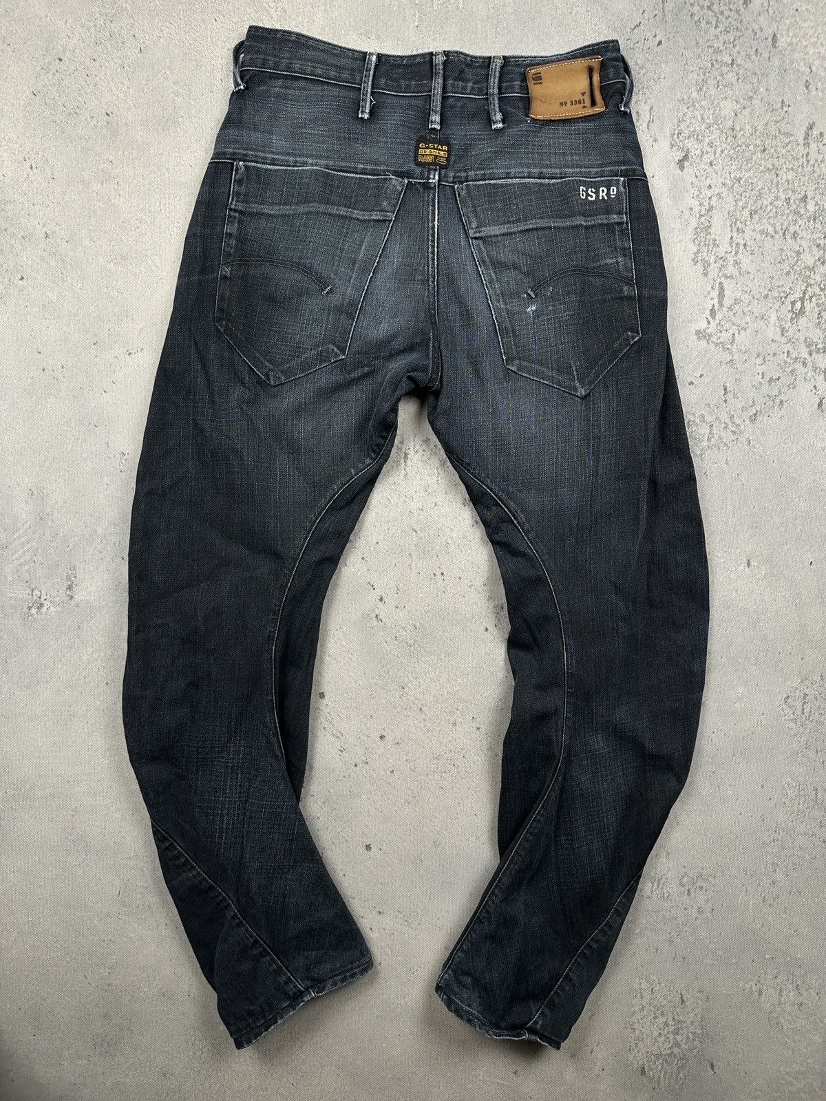G-Star G Star Raw Radar Duty Loose Dark Wash Denim Jeans Archive Size US 31 - 1 Thumbnail