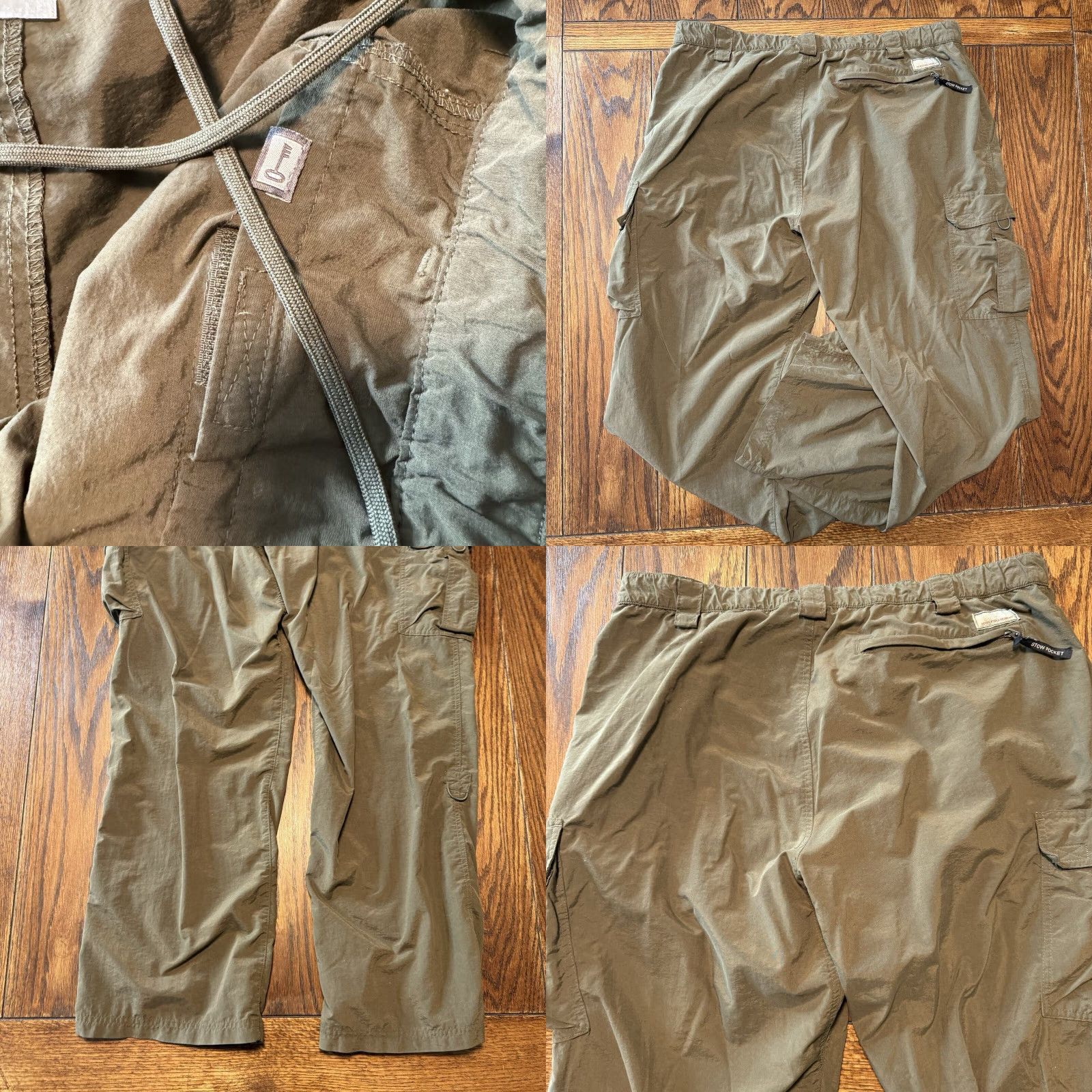 The North Face The North Face Pants Men's Size XL Short Cargo Hiking Outdoor Green Nylon Active Size US 36 / EU 52 - 8 Thumbnail