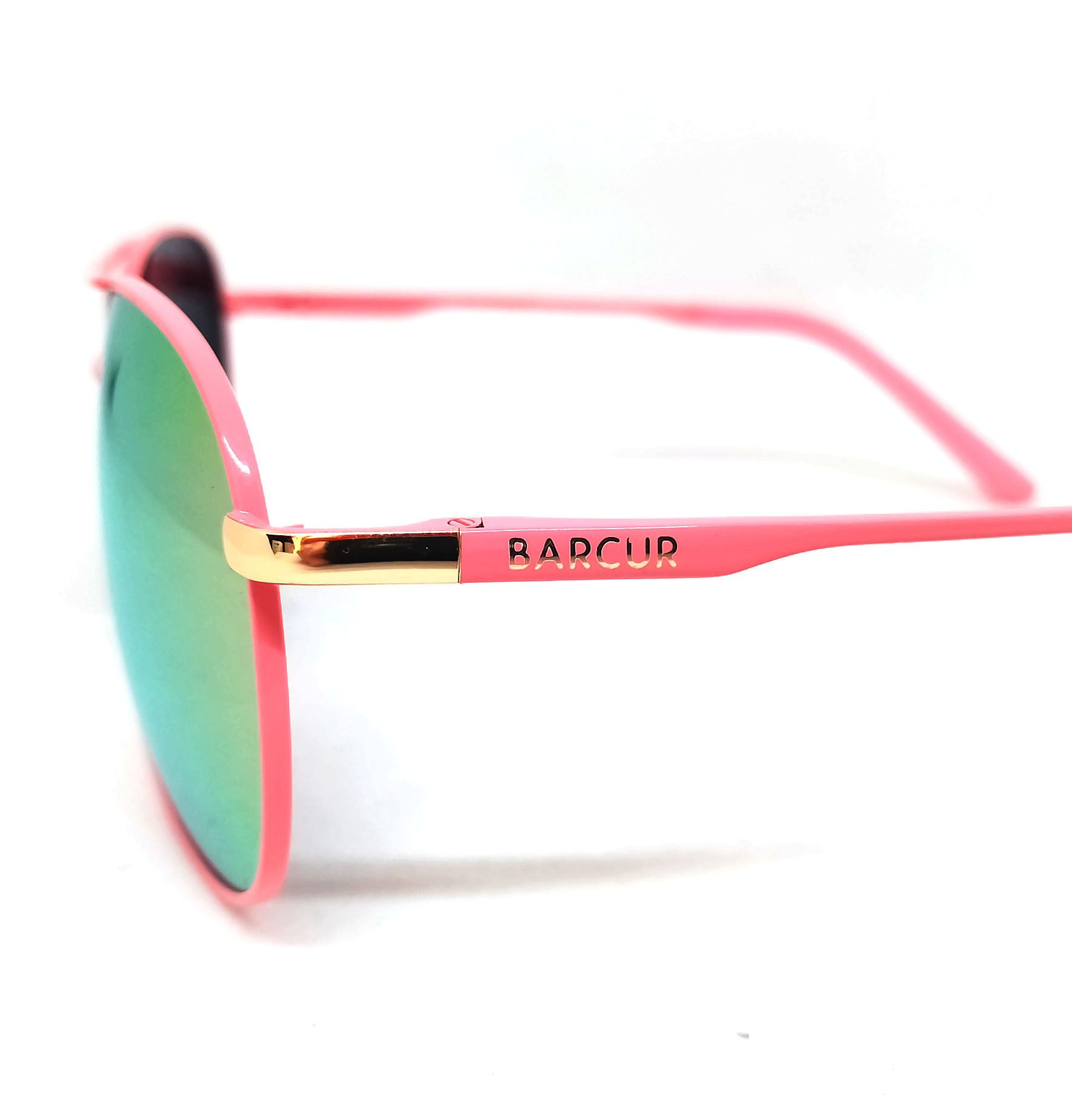 Other Barcur BC8015 Sunglasses – Pink Mirrored Polarized Size ONE SIZE - 4 Thumbnail