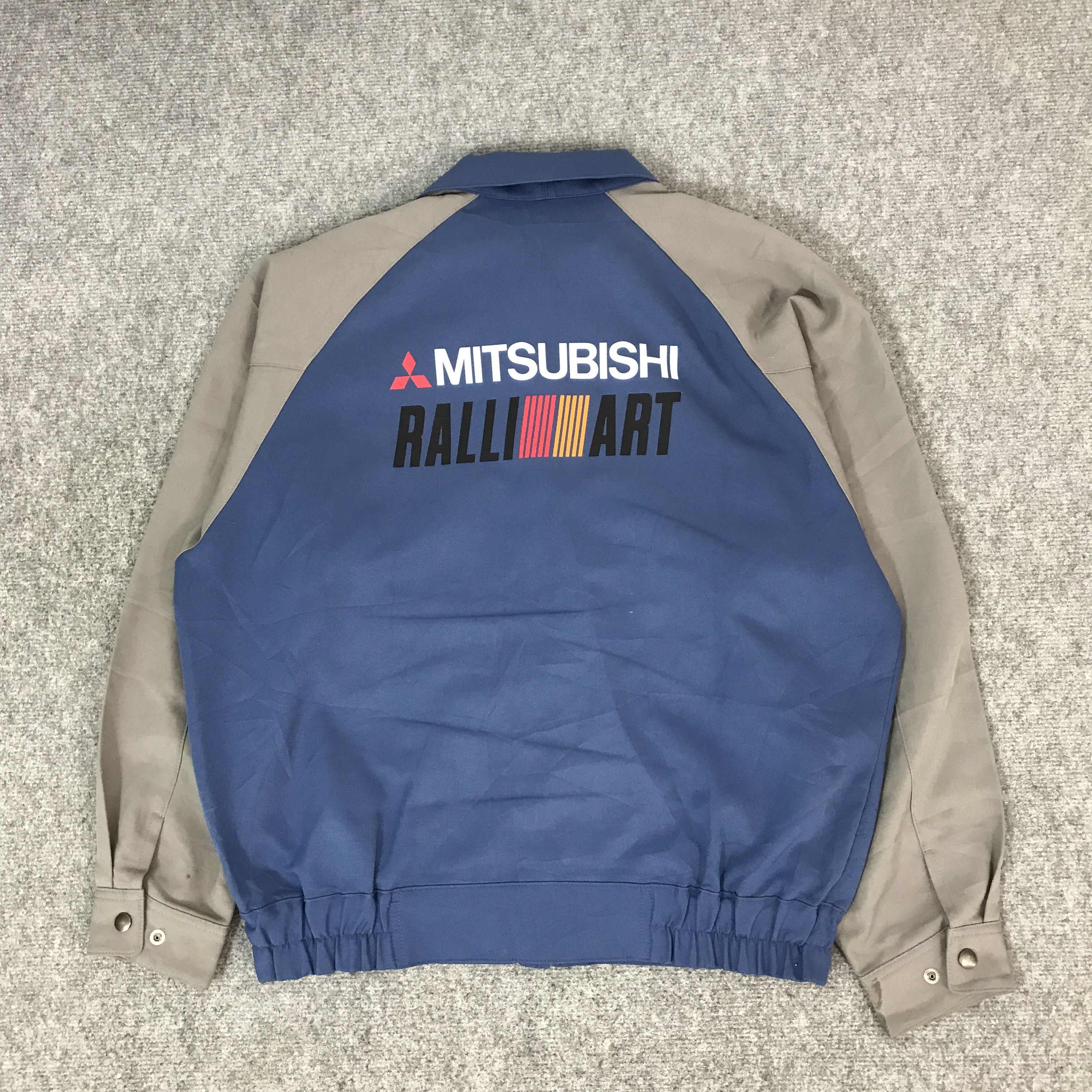 Japanese Brand MITSUBISHI RACING MOTORSPORT JAPAN CUSTOM JACKET Size US L / EU 52-54 / 3 - 1 Thumbnail