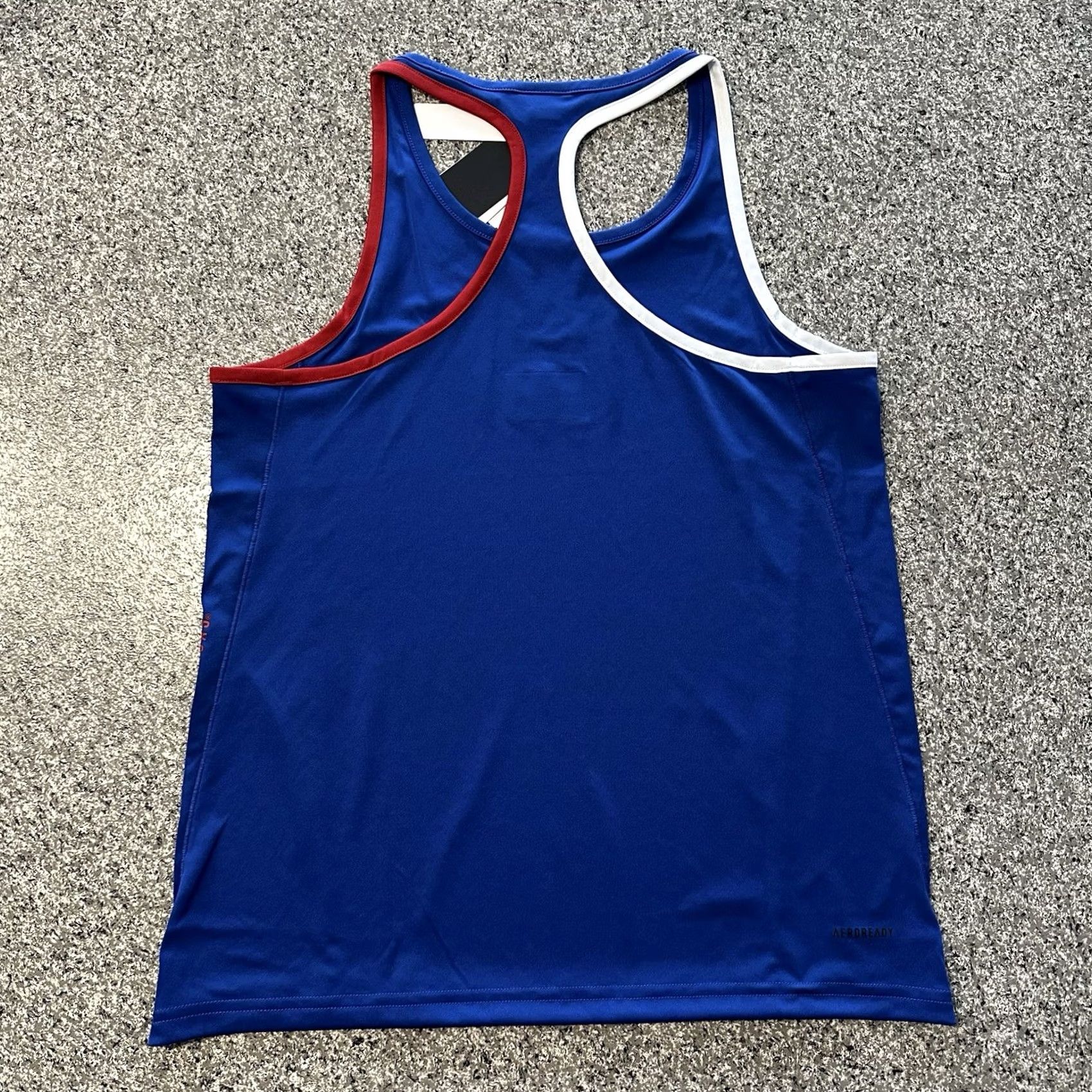 Adidas Adidas Tank Women XS Blue Sleeveless Shirt Kansas Jayhawks Running Tank Top Size XS / US 0-2 / IT 36-38 - 3 Thumbnail