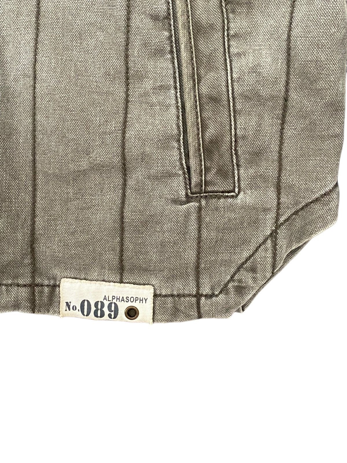 Vintage Vintage Brand Alphasophy Avant Garde Military Jacket 2000s Size US M / EU 48-50 / 2 - 8 Thumbnail