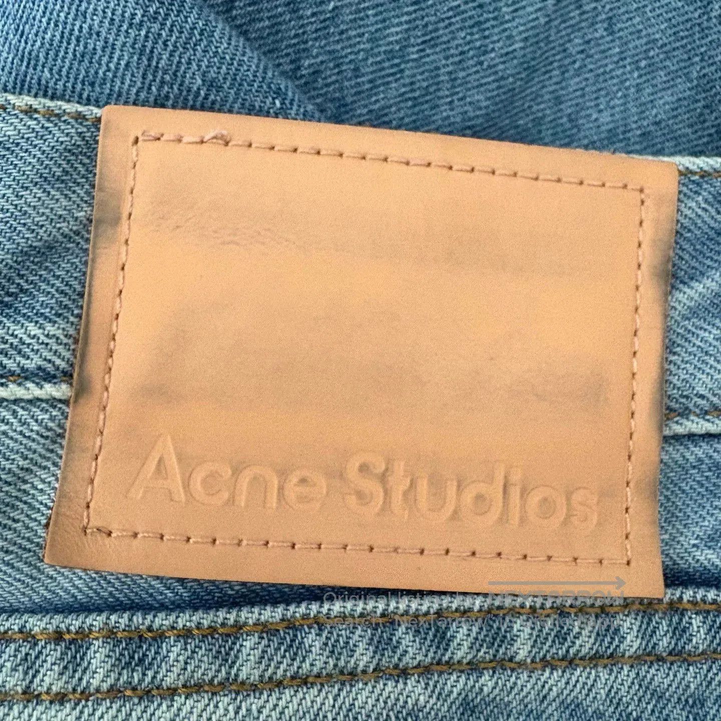 Acne Studios Acne Studios Light Blue Flared Jeans. Size US 33 - 3 Thumbnail