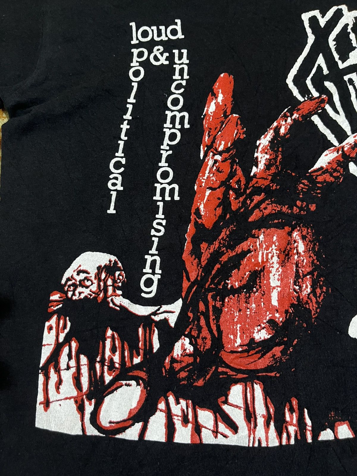 Band Tees × Metallica Very Rare CHAOS UK 80s Punk band Size US S / EU 44-46 / 1 - 4 Thumbnail