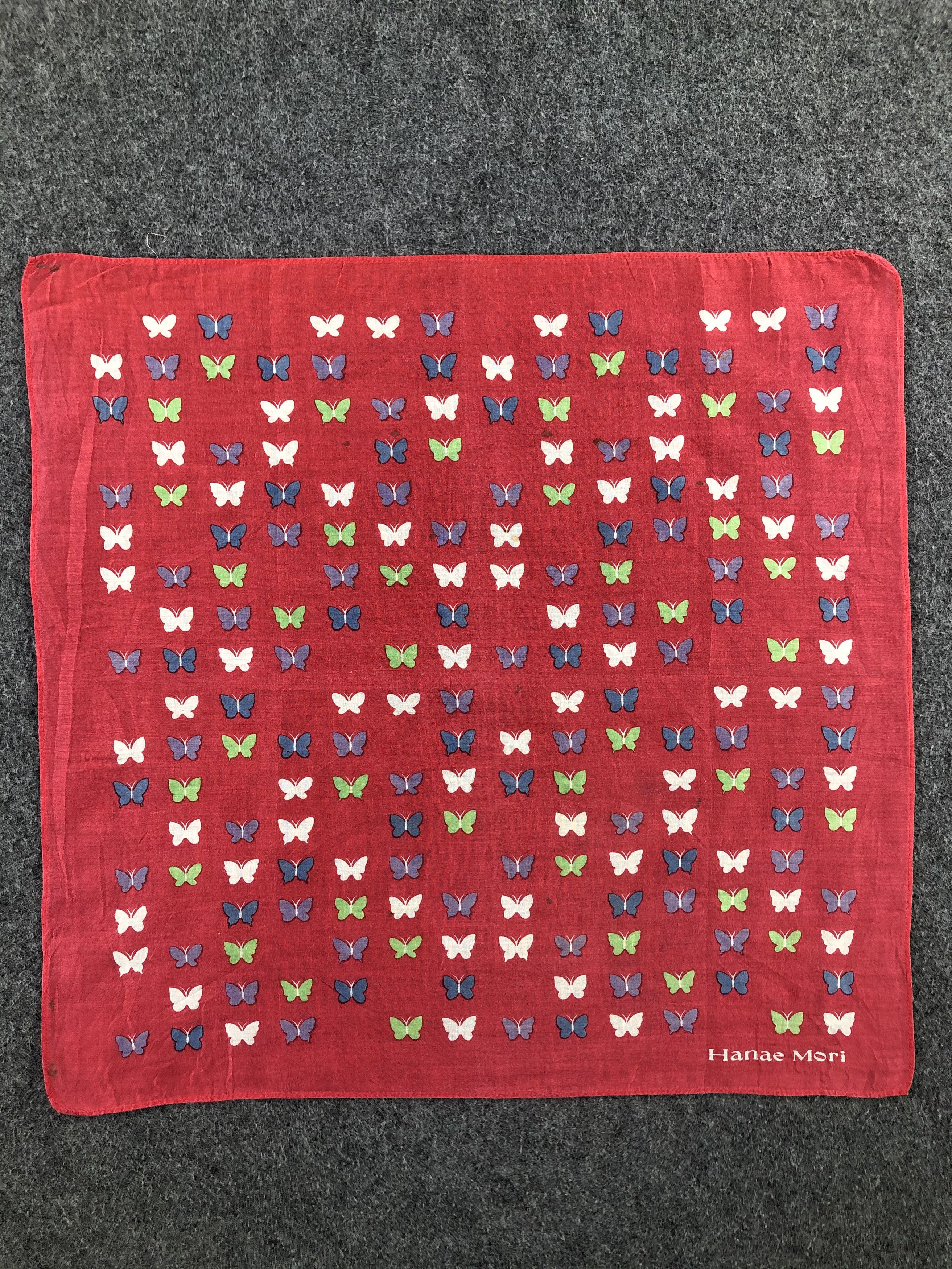 Hanae Mori × Japanese Brand × Vintage Hanae Mori Handkerchief / Bandana / Neckerchief Size ONE SIZE - 3 Thumbnail