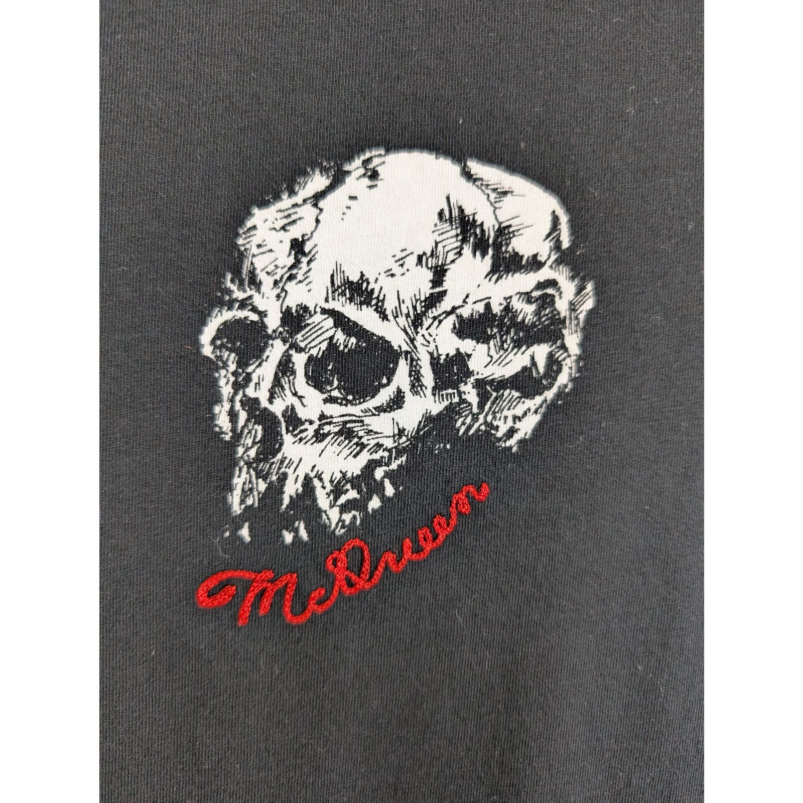 Alexander McQueen o1rshd1 T-Shirt in Black Size US M / EU 48-50 / 2 - 7 Thumbnail