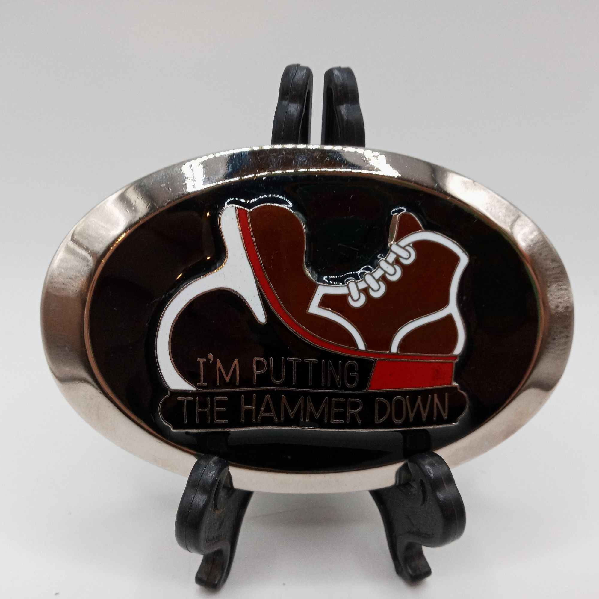 Other Putting The Hammer Down Belt Buckle Vintage Trucker Western Size ONE SIZE - 16 Thumbnail
