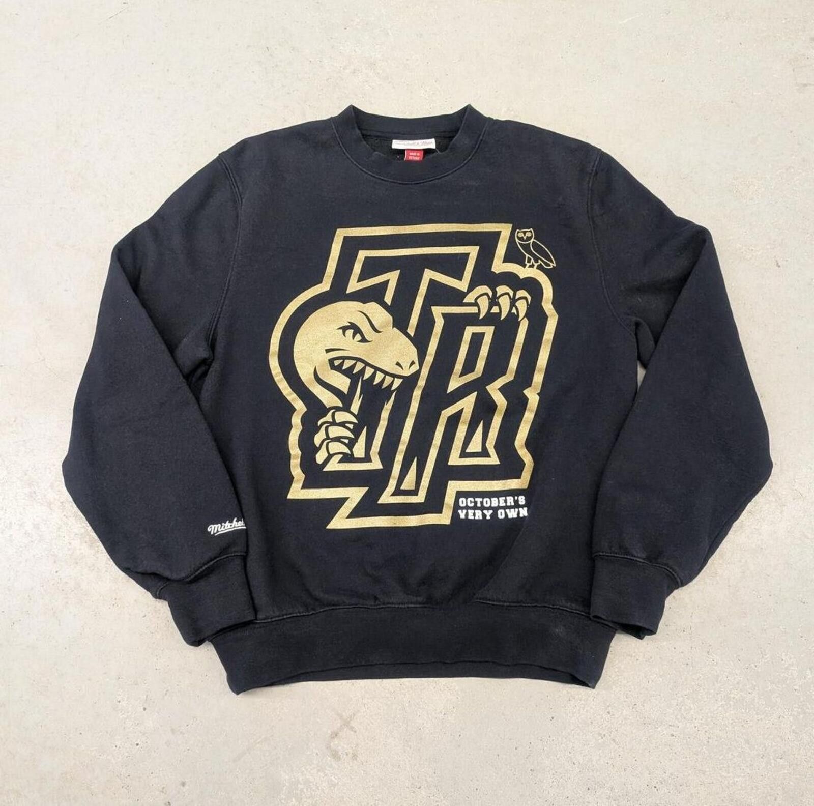 Mitchell & Ness Toronto Raptors October's Very Own Mitchell and Ness Sweater Size US S / EU 44-46 / 1 - 1 Thumbnail