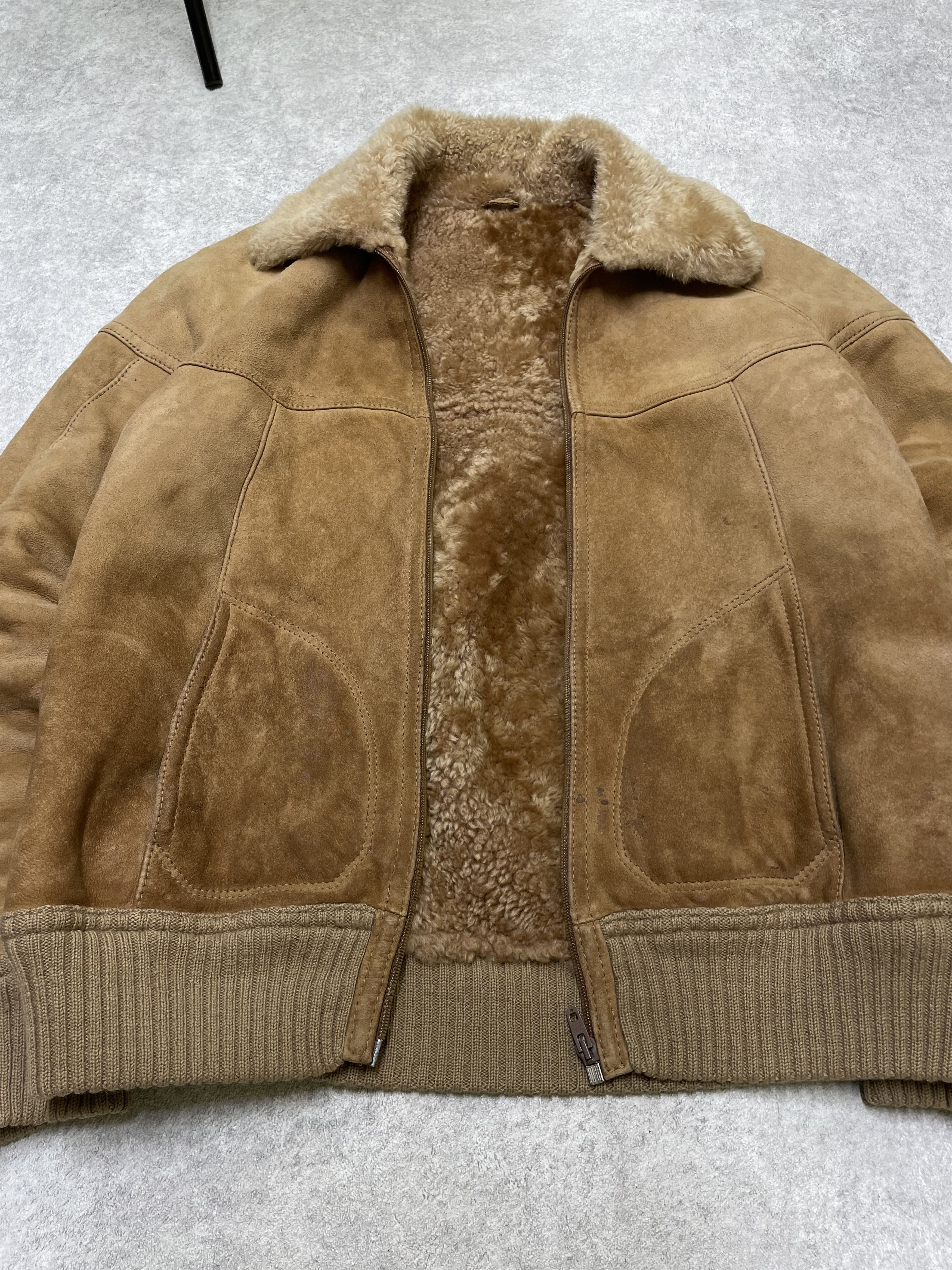 Japanese Brand Tehas Penelopa Ripa Archive Leather Bomber Shearling Beast Size US M / EU 48-50 / 2 - 6 Thumbnail