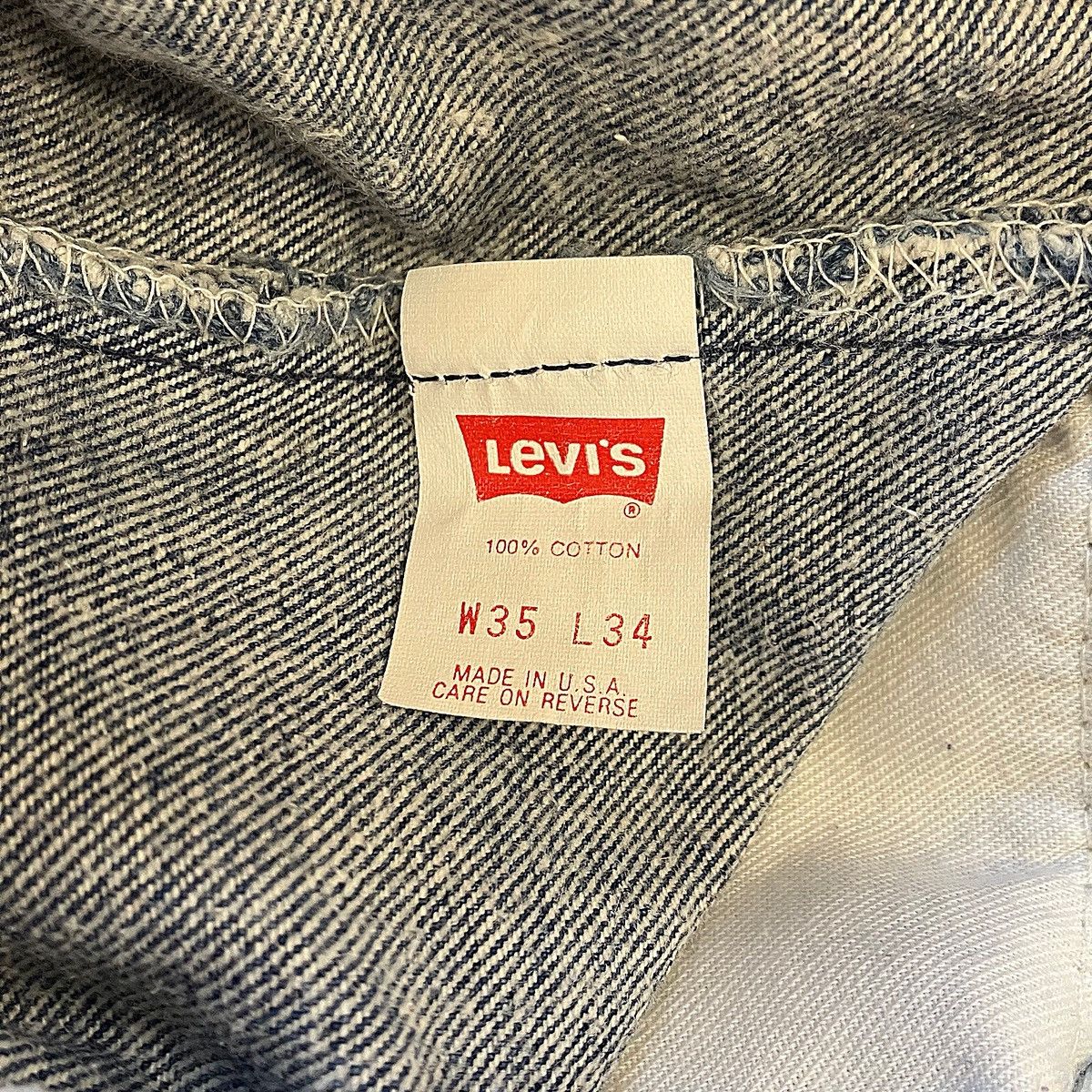 Vintage Vintage Levi's Jeans Size US 35 - 5 Thumbnail