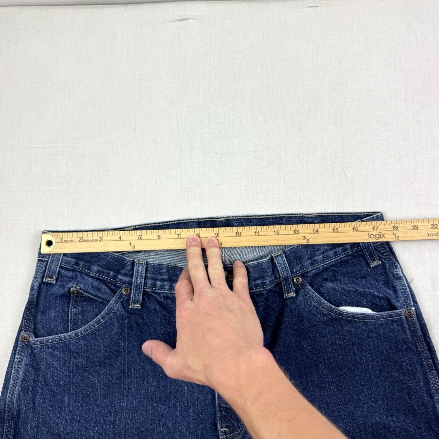 Dickies Dickies Jeans Adult 36x32 Relaxed Fit Workwear Hipster Y2K Grunge Blue USA Mens Jeans Regular Straight 36 32 Size US 36 / EU 52 - 4 Thumbnail