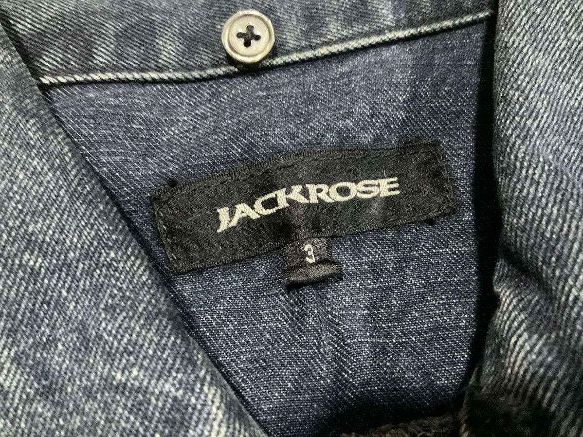 If Six Was Nine × JACKROSE × Japanese Brand 🔥 Y2k Archived Jackrose Denim Jacket Faded Size US M / EU 48-50 / 2 - 8 Thumbnail