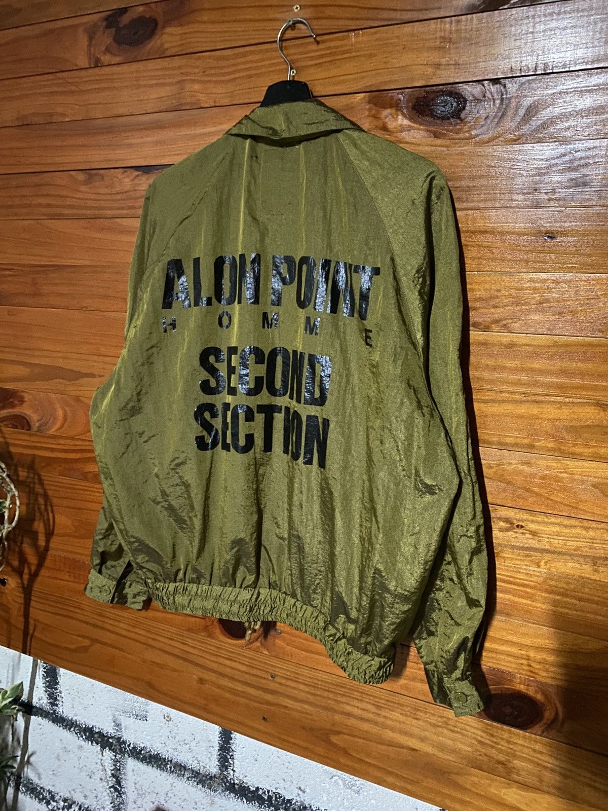 Vintage Vintage Alon Point Homme Second Section Olive Coach Jacket Size US M / EU 48-50 / 2 - 8 Thumbnail