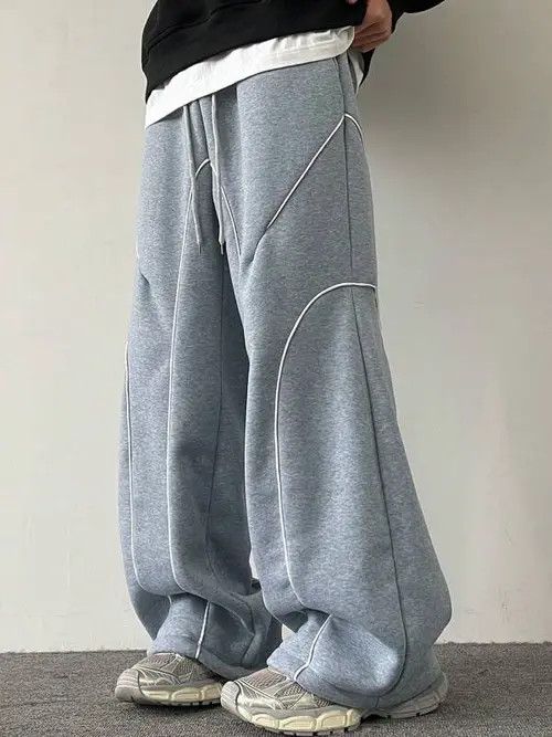 Japanese Brand Casual wide leg Sweatpants Streetwear Baggy Size US 32 / EU 48 - 2 Thumbnail