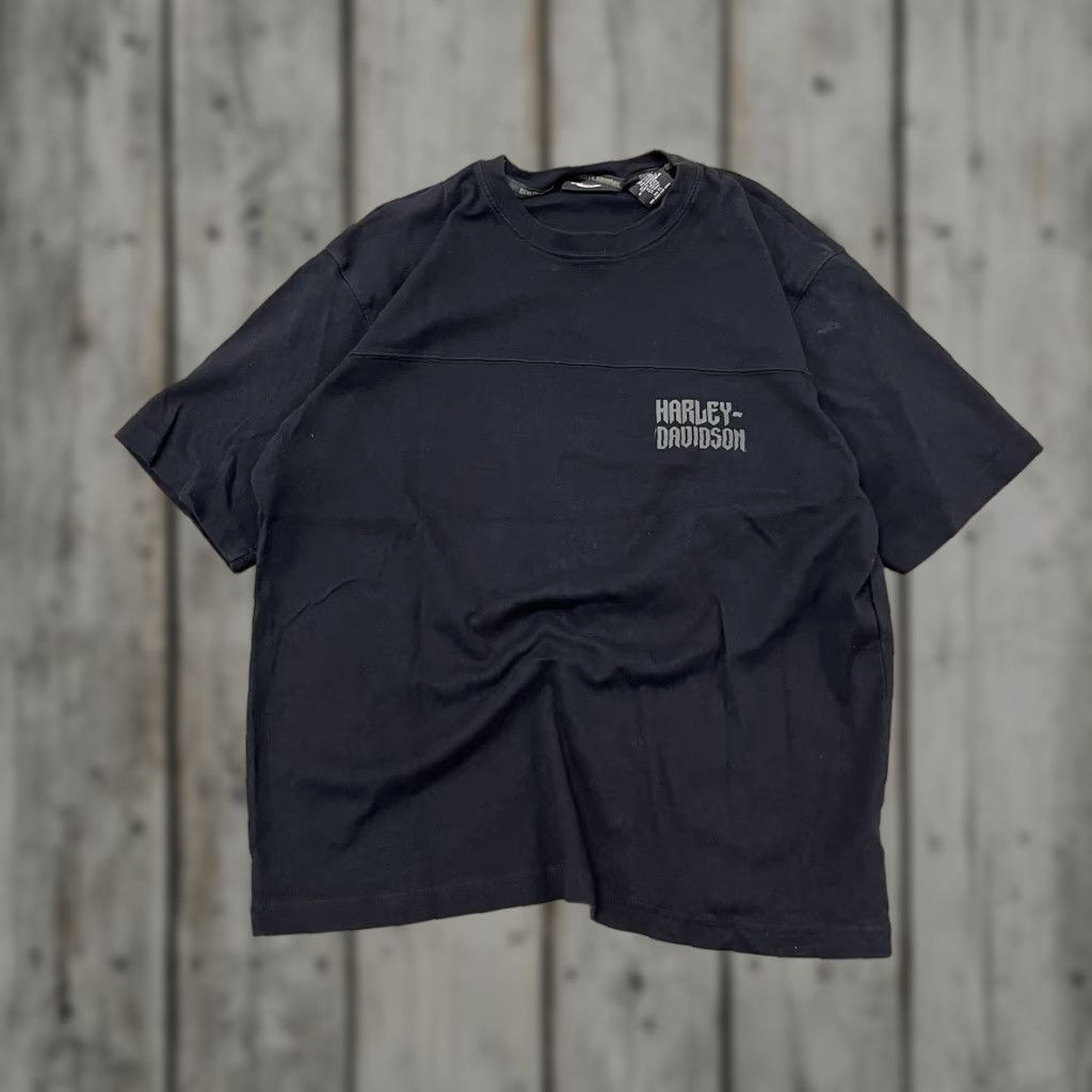 T-shirt Harley-Davidson Homme Taille XL - Noir - Manches Courtes - Coton 100% - Occasion Excellent état
