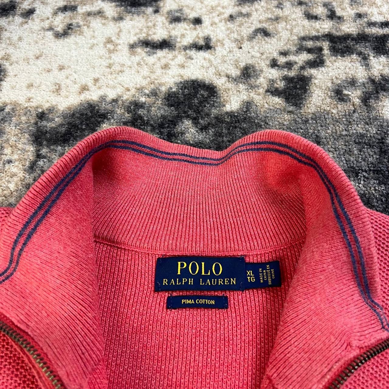 Polo Ralph Lauren Polo Ralph Lauren Luxury Quarter Zip Up Sweater Size US XL / EU 56 / 4 - 5 Thumbnail