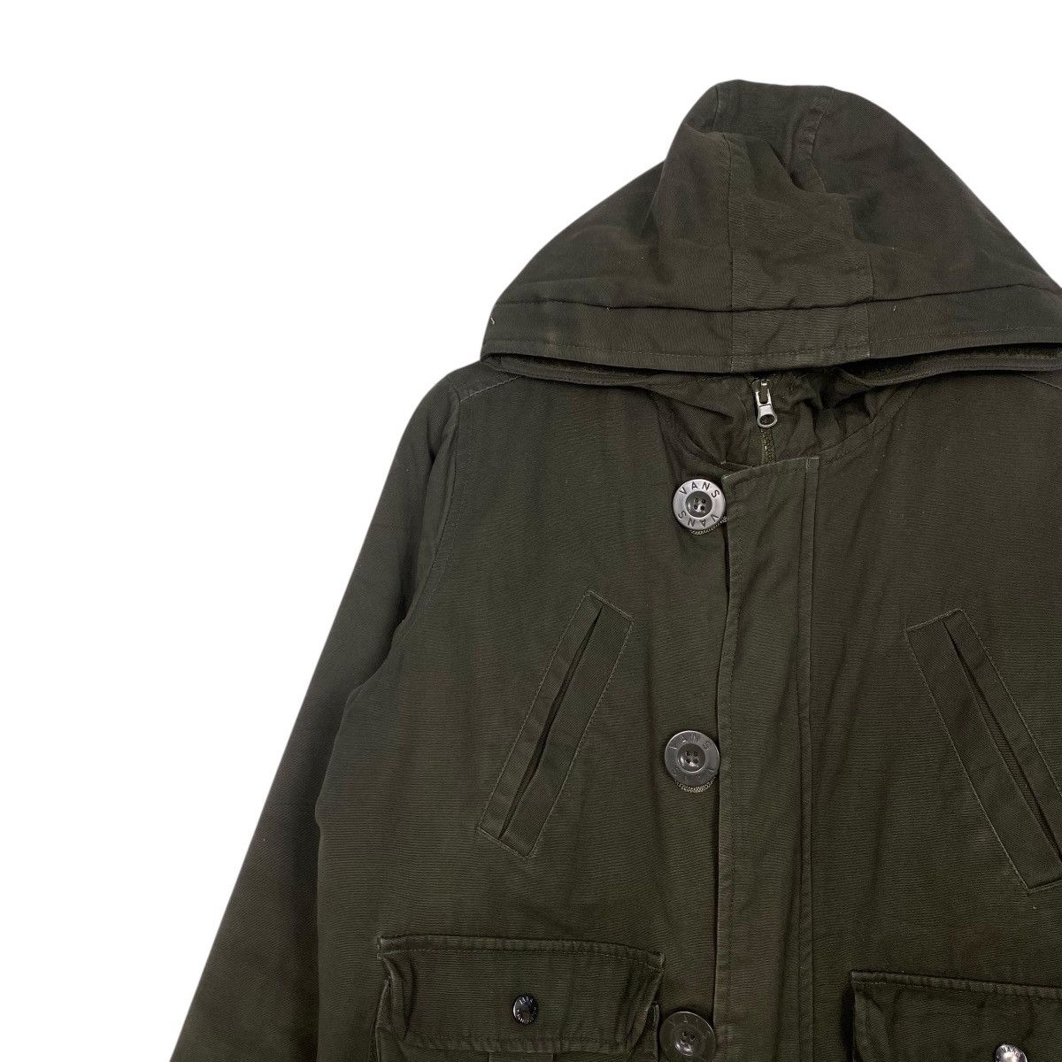 Japanese Brand Vans hoodie jacket Size L / US 10 / IT 46 - 6 Thumbnail