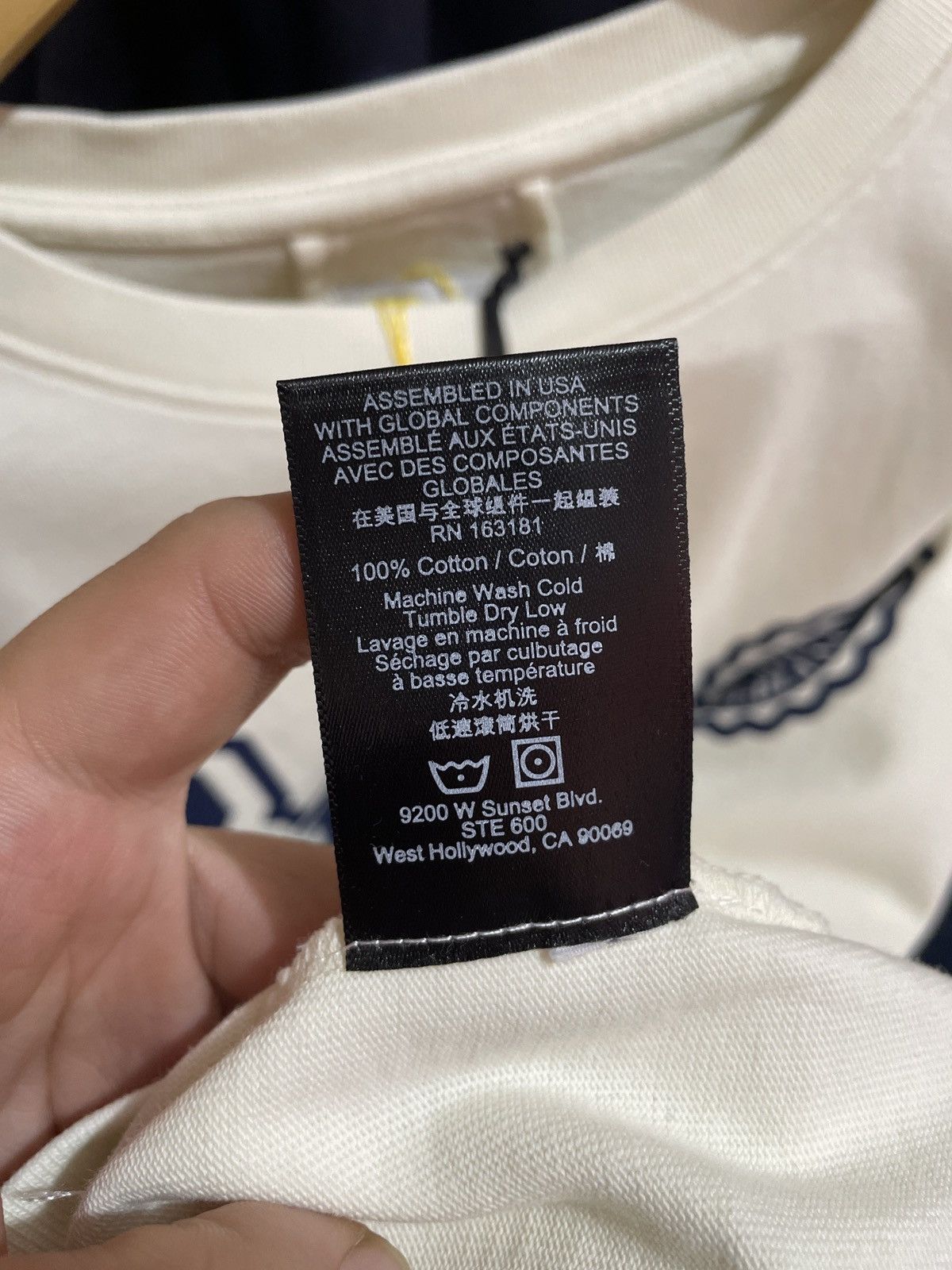 Rhude RHUDE VTG COLLEGIATE TEE Size US XL / EU 56 / 4 - 9 Thumbnail