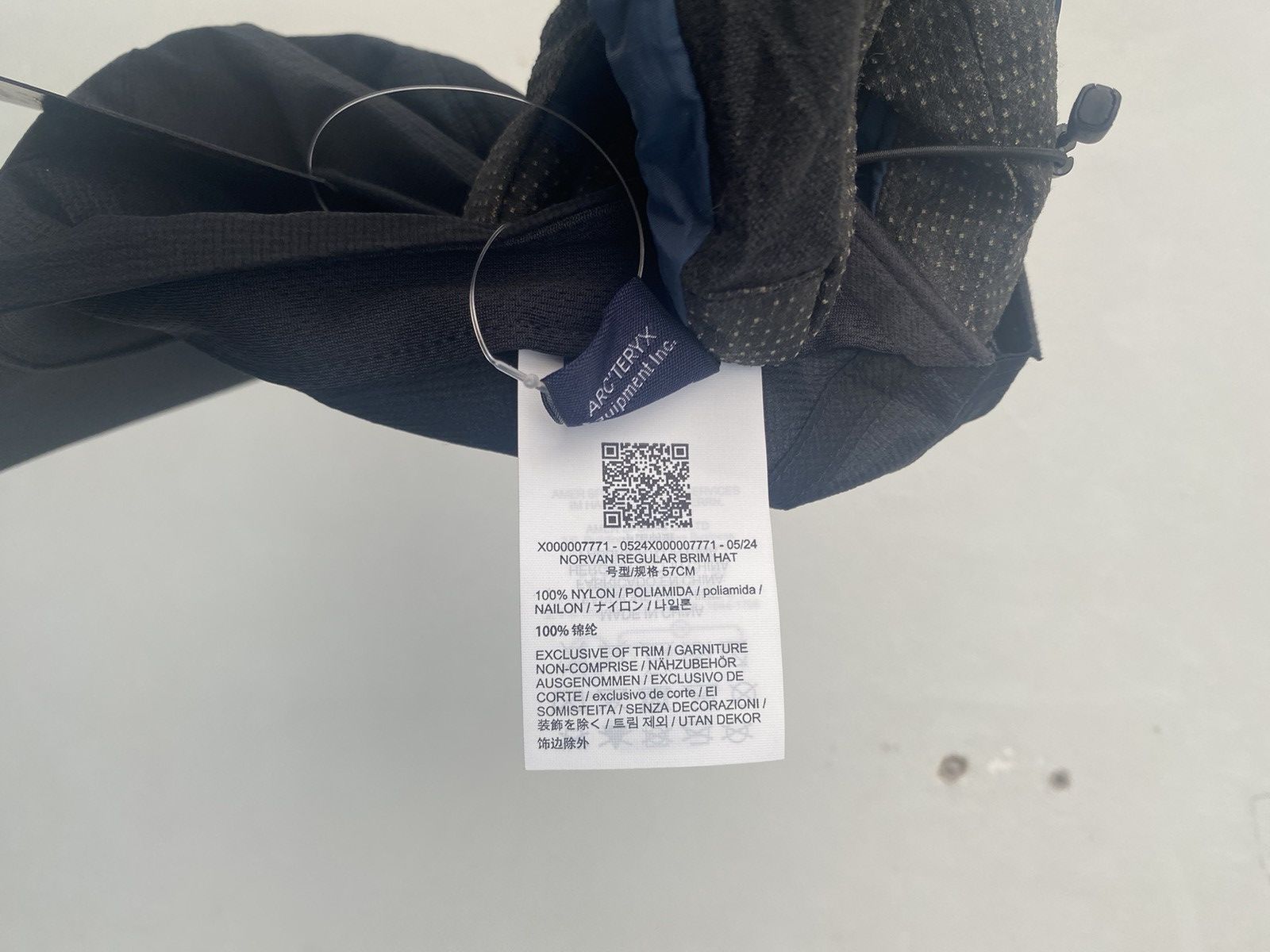 Arc'teryx Norvan regular brim hat Size ONE SIZE - 3 Thumbnail