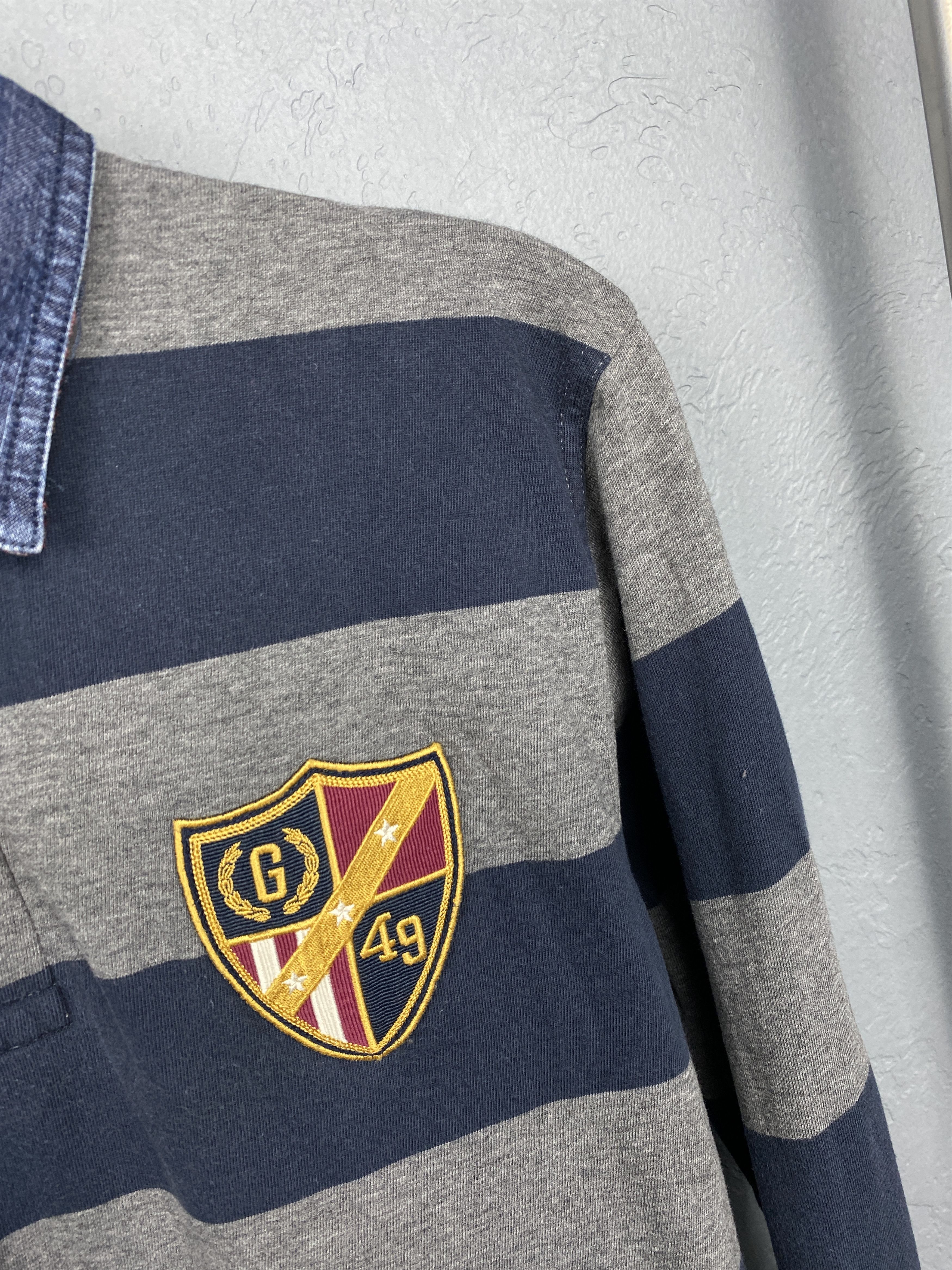 Gant Gant Vintage Mens Rugby Long Sleeve Polo Shirt Size US M / EU 48-50 / 2 - 4 Thumbnail