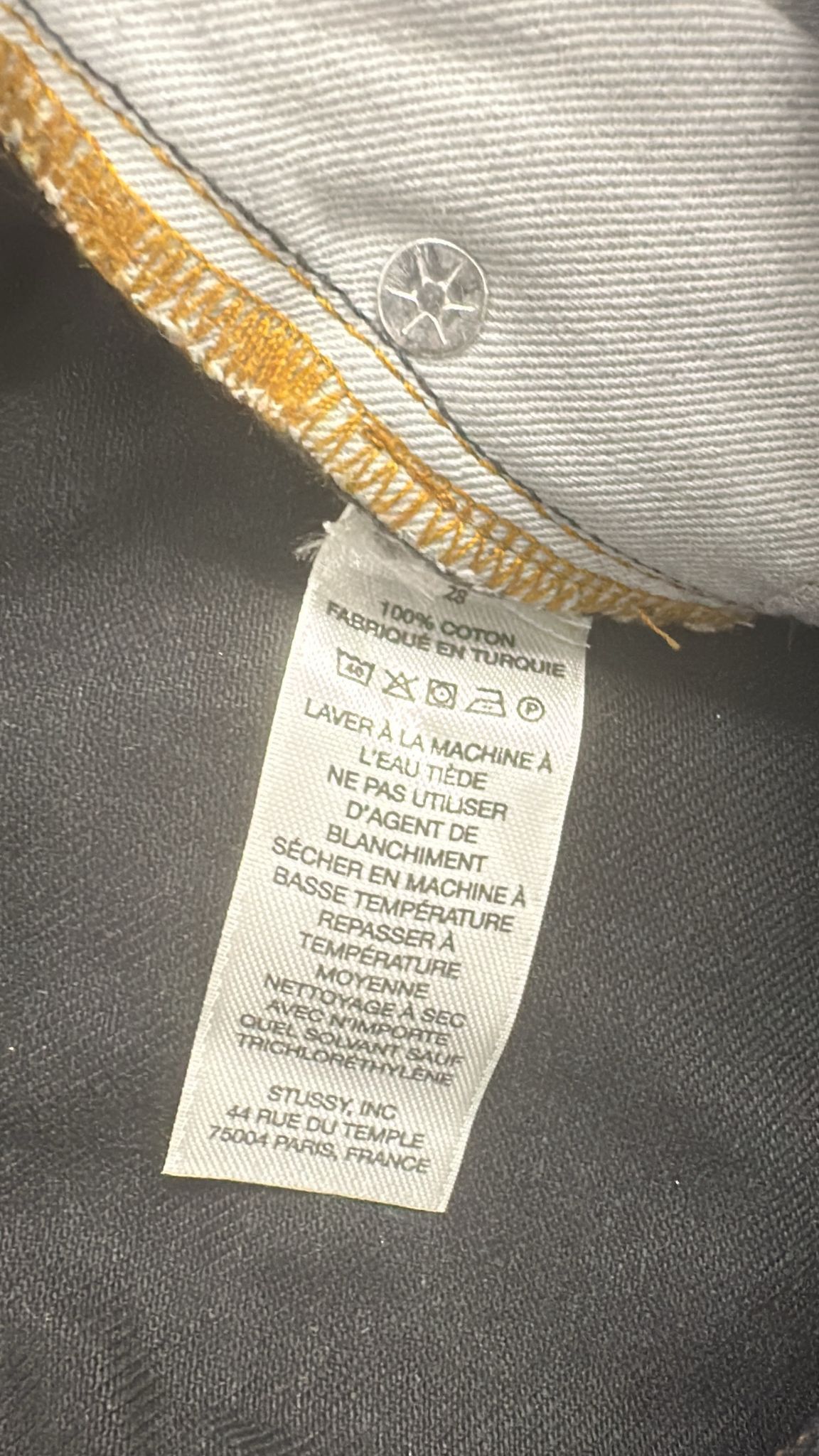 Stussy Stussy Big Ol Jean Size 28 Washed Black Size US 28 / EU 44 - 5 Thumbnail