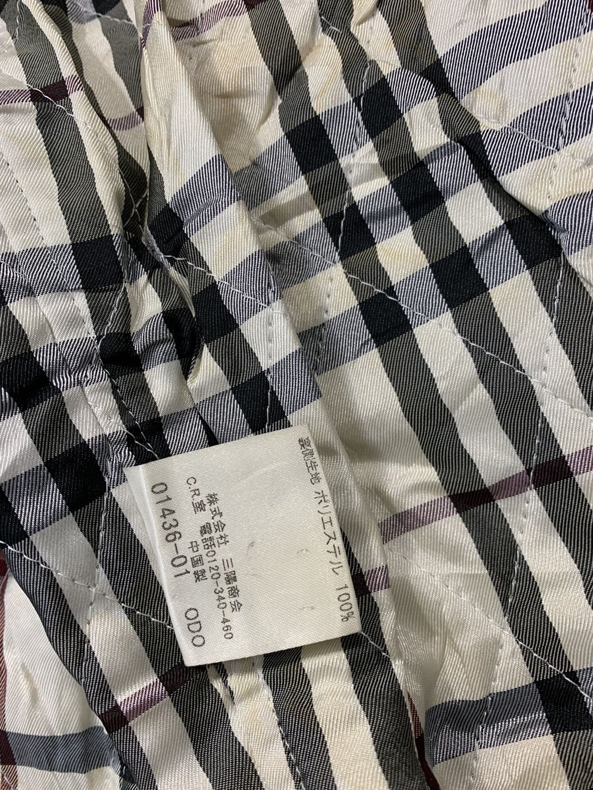 Burberry 90s Burberry Black Label Trench Coat Nova Checked Monogram Size US L / EU 52-54 / 3 - 8 Thumbnail