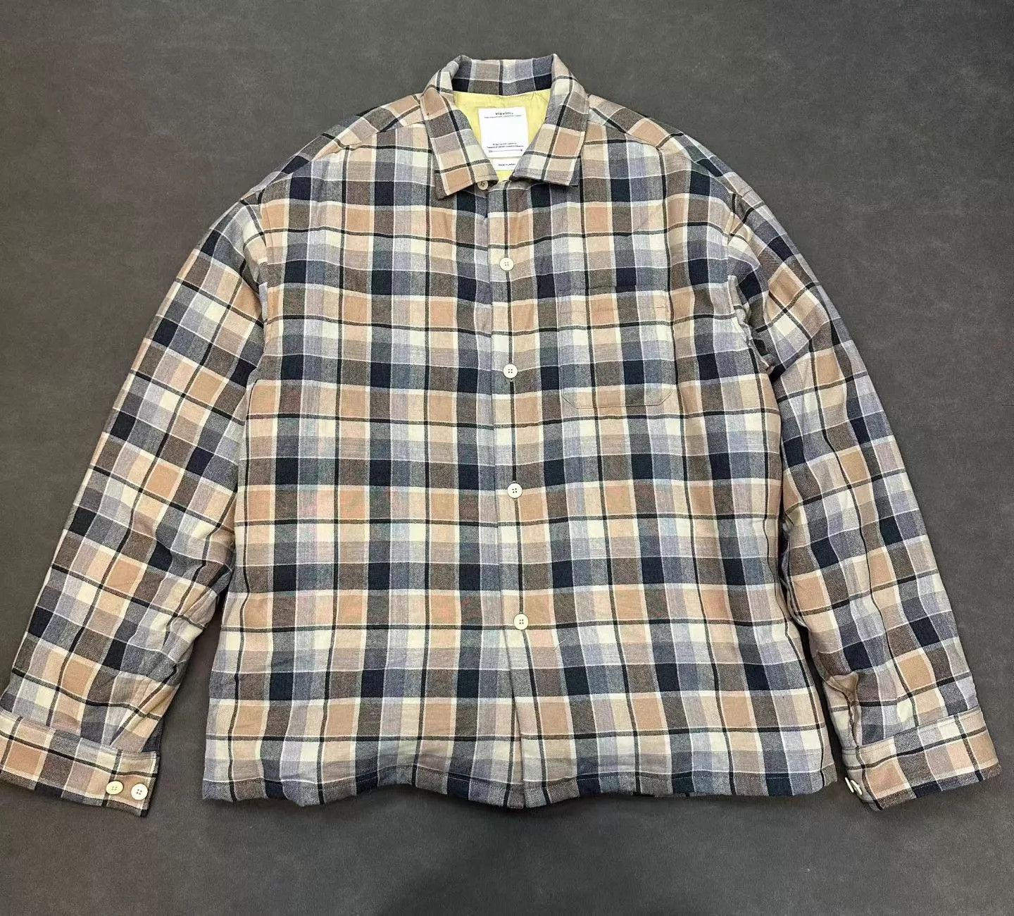 Visvim VISVIM 25SS KEESEY CHECK DOWN JKT White Down Size US XL / EU 56 / 4 - 1 Thumbnail