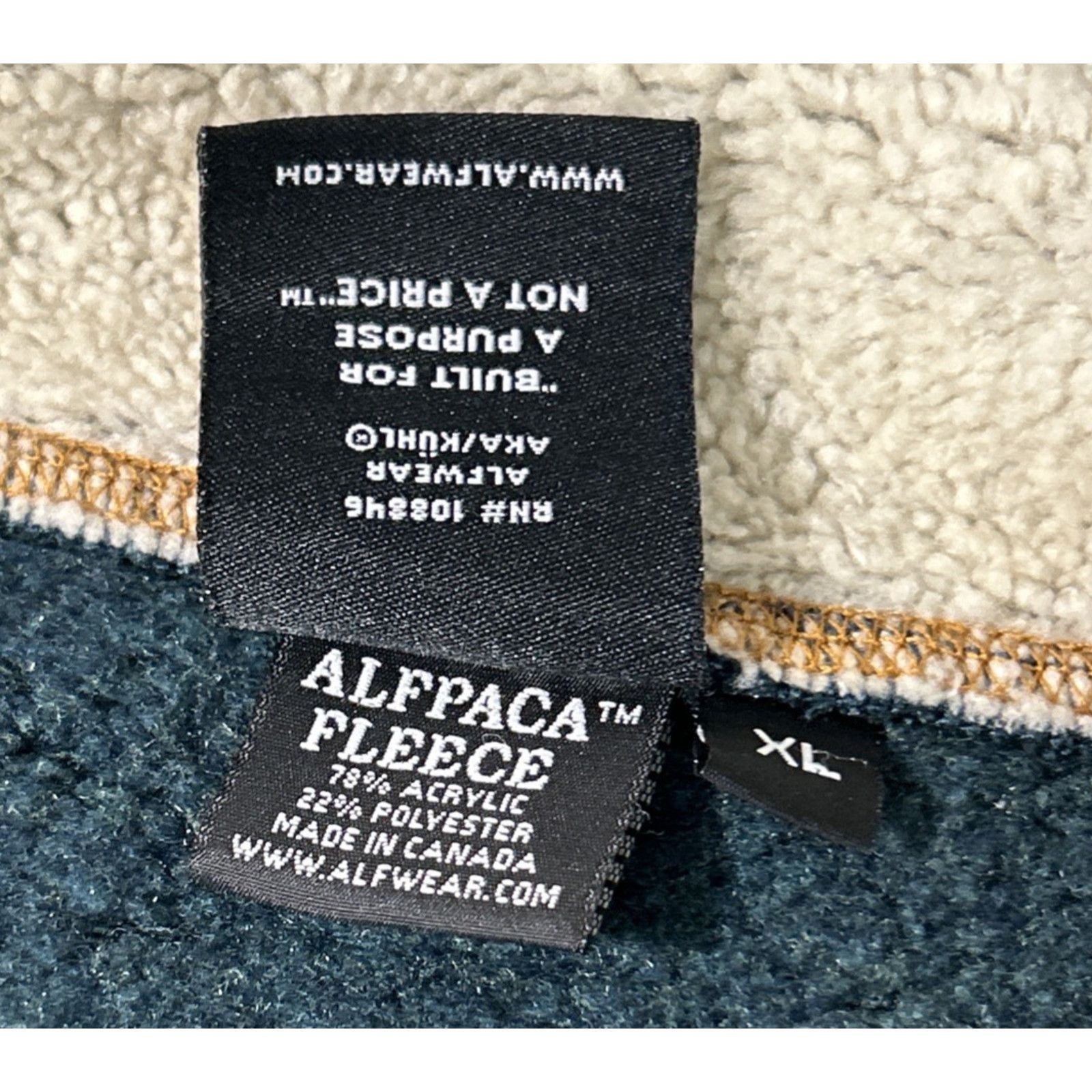 Kuhl ALF Kuhl Revel Kashmira Sweater Mens XL Alfpaca Fleece Qtr Size US XL / EU 56 / 4 - 5 Thumbnail