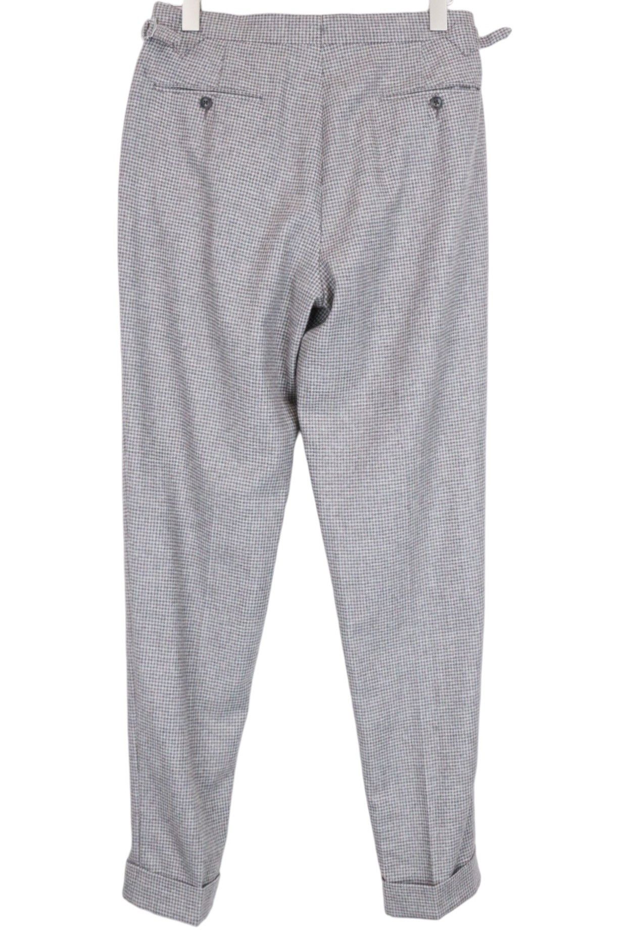 Suitsupply HAVANA UK328R Grey Wool Cashmere Suit 67233 Size 38R - 9 Thumbnail