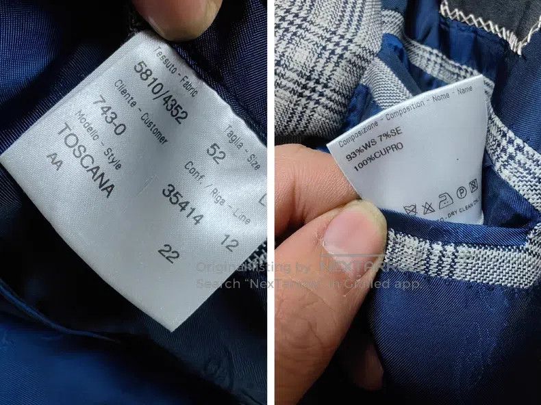 Brioni Brioni Checkered cashmere and silk single-breasted suit Size US L / EU 52-54 / 3 - 5 Thumbnail