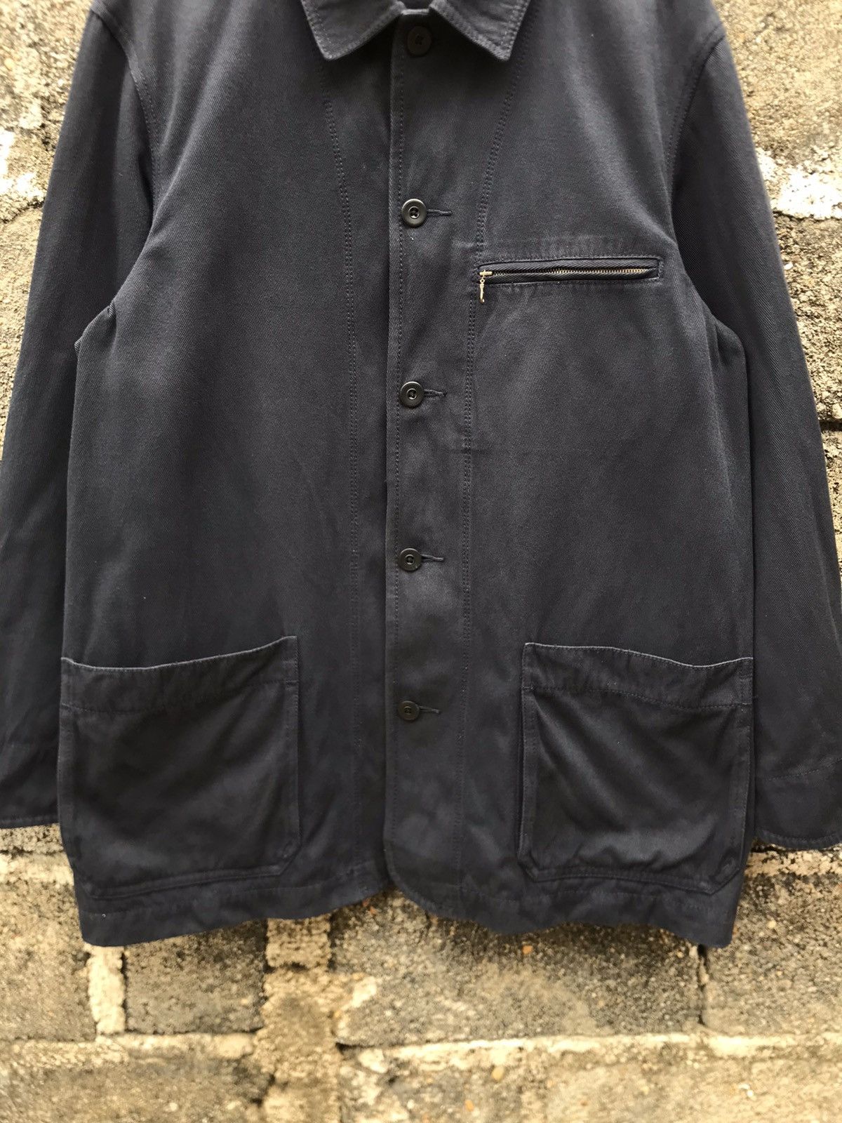 Uniqlo ⚡️Vintage Uniqlo Button Chore Shirt Jacket Size US L / EU 52-54 / 3 - 3 Thumbnail