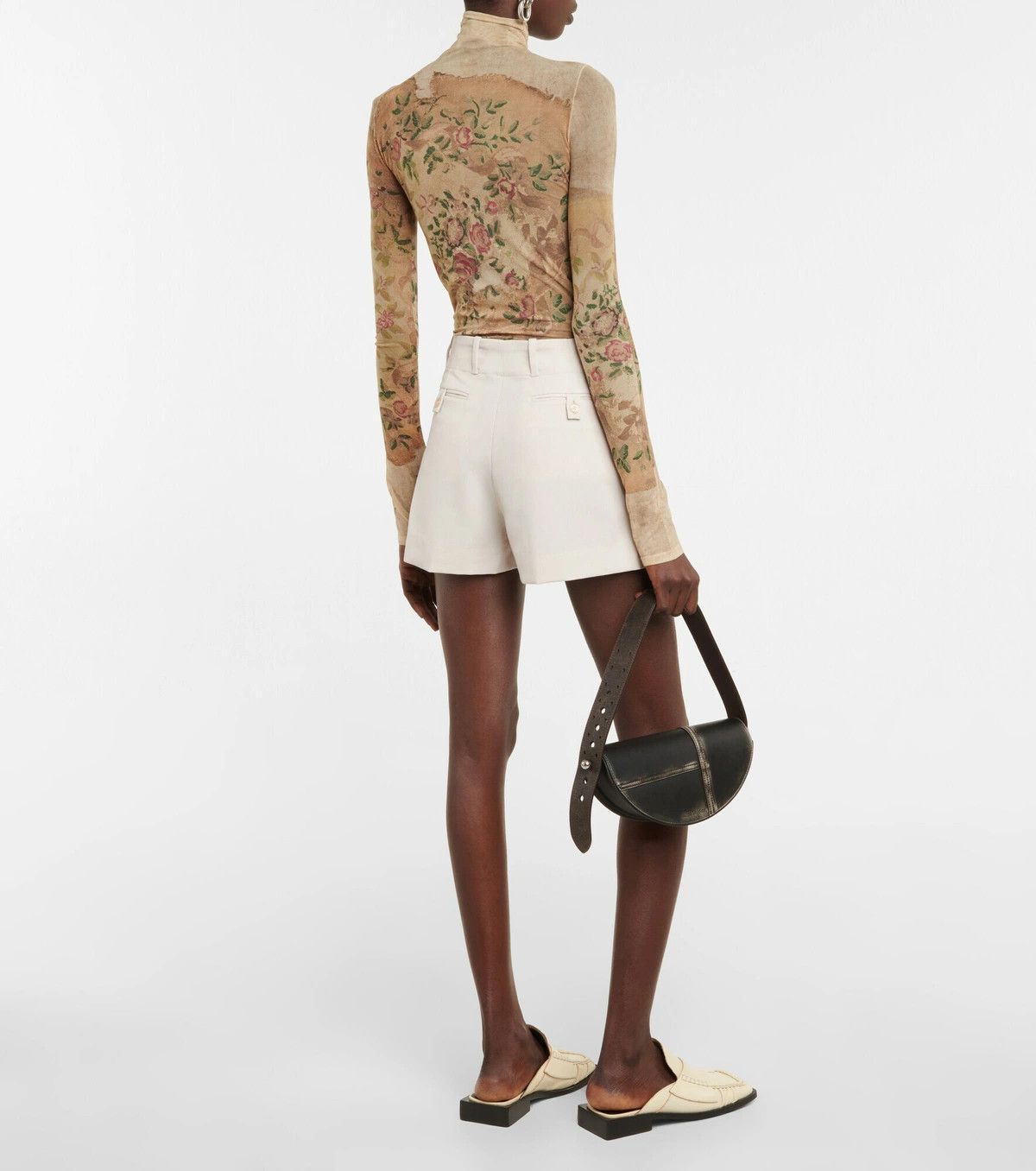 Acne Studios o1y0725 Short in Light Gray Size 28" / US 6 / IT 42 - 3 Thumbnail