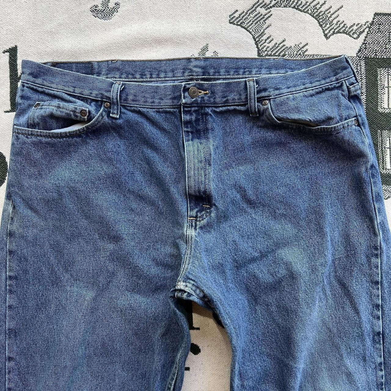 Vintage Vintage Y2K/2000s Baggy Grunge Wrangler Workwear Style Denim Jeans! Size US 42 / EU 58 - 5 Thumbnail