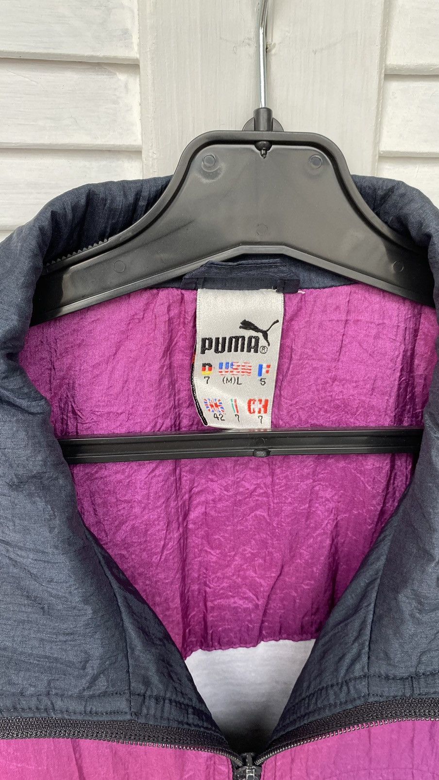 Puma × Vintage Vintage Puma Track Retro Jacket 90s 80s Size US L / EU 52-54 / 3 - 6 Thumbnail