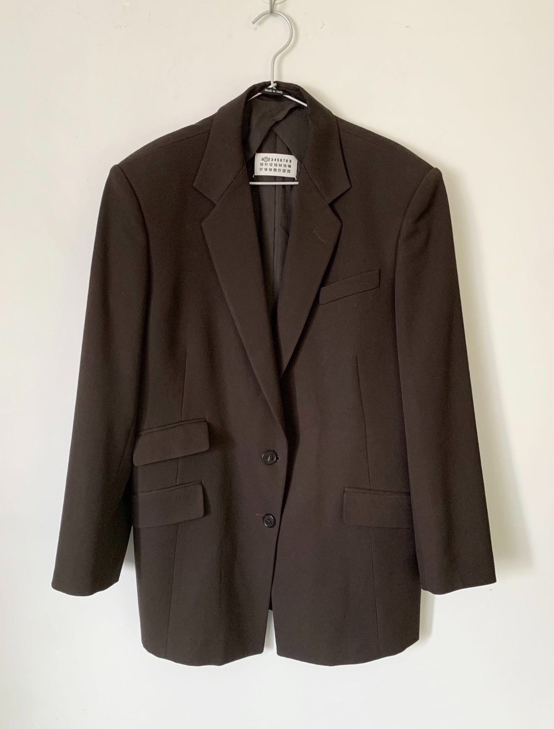 Maison Margiela 20AW wool suit 2501-Nextarrow