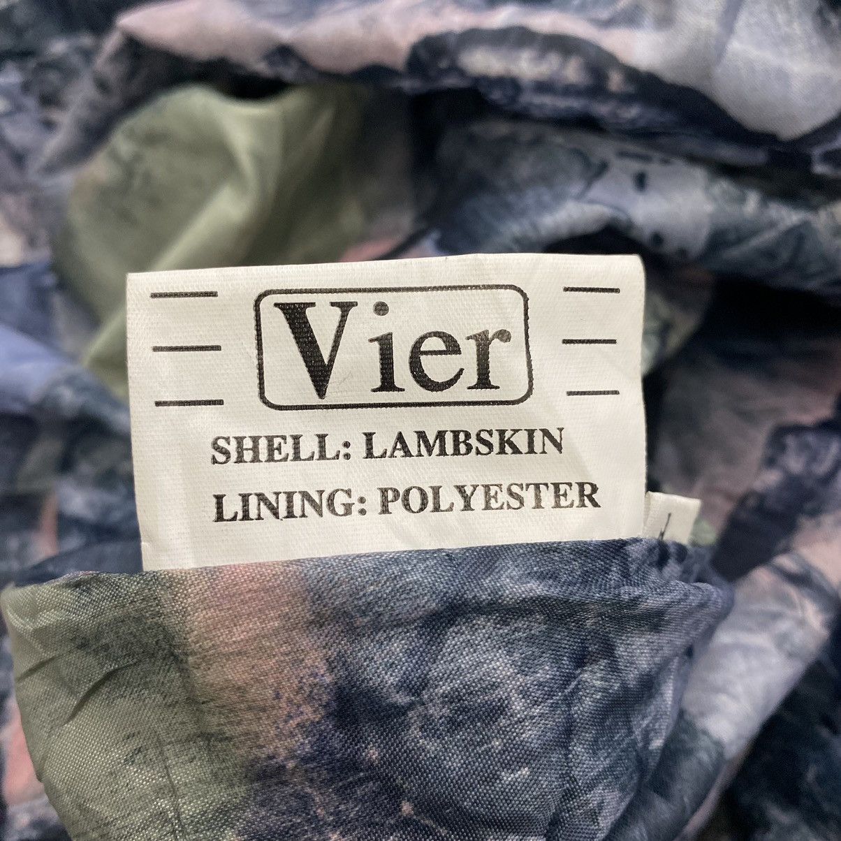 Vintage Vintage FUR GRISER VIER Overprint Design Grey Parka Leather Size XL / US 12-14 / IT 48-50 - 4 Thumbnail
